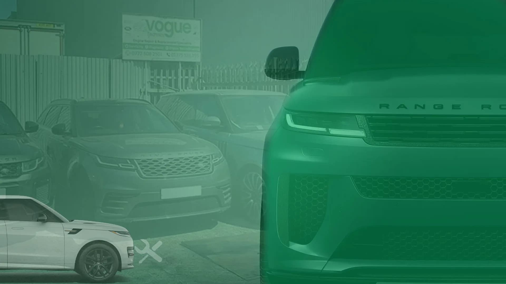 Range Rover Dynamic Background