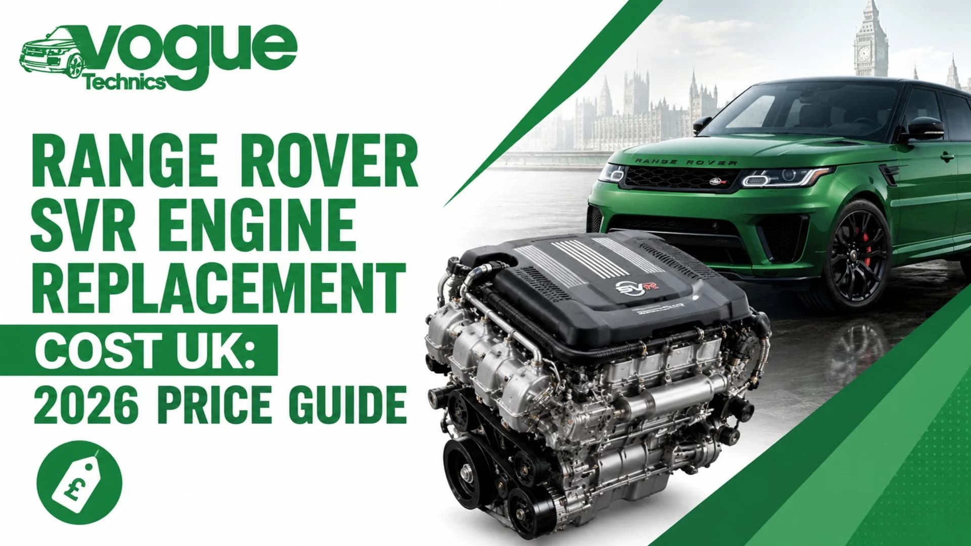 Range Rover SVR Engine Replacement Cost UK: 2026 Price Guide