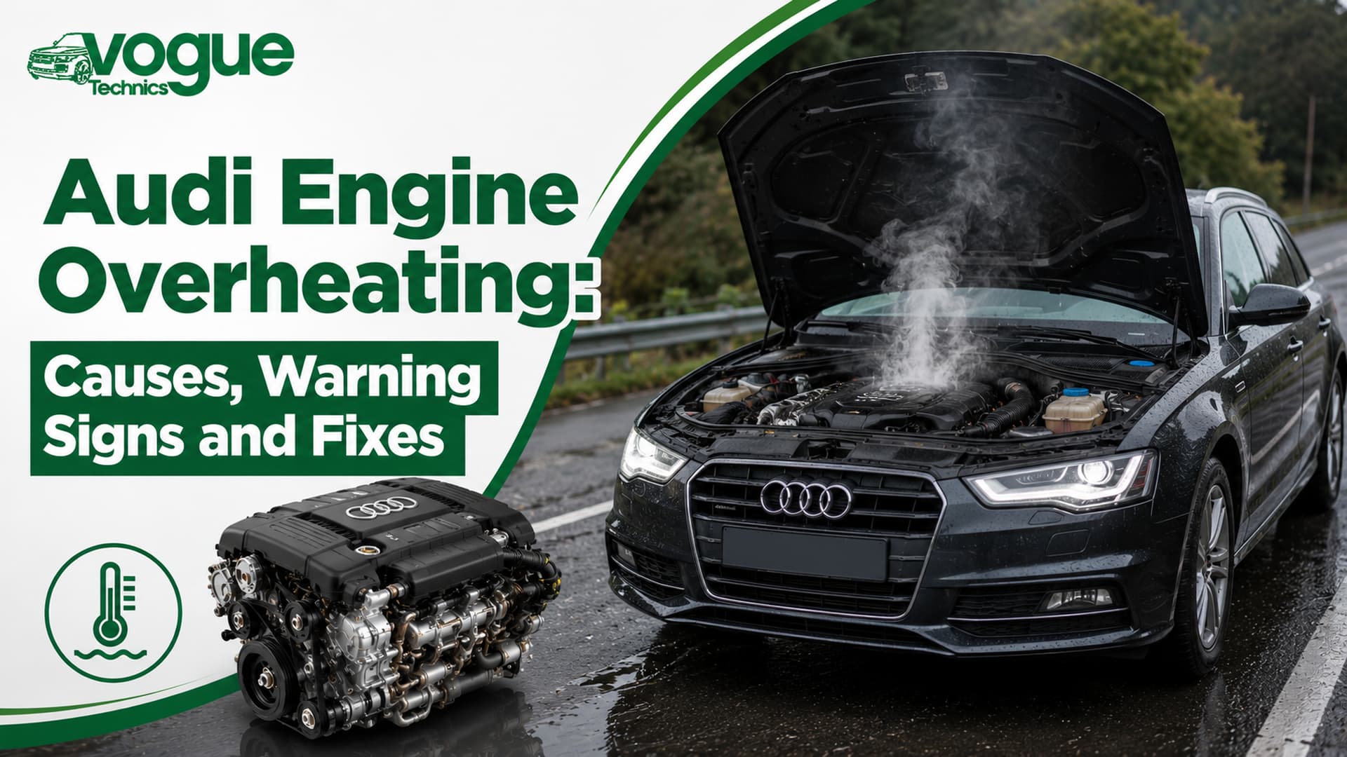 Audi Engine Overheating: Causes, Warning Signs and Fixes