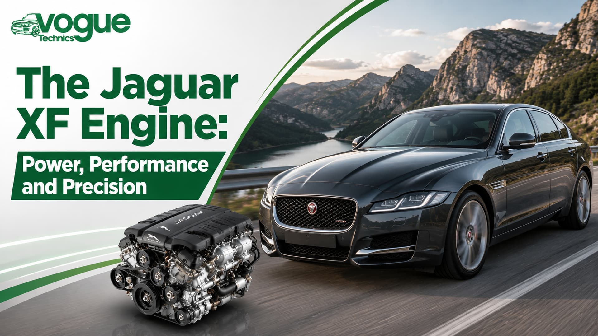 The Jaguar XF Engine: Power, Performance and Precision