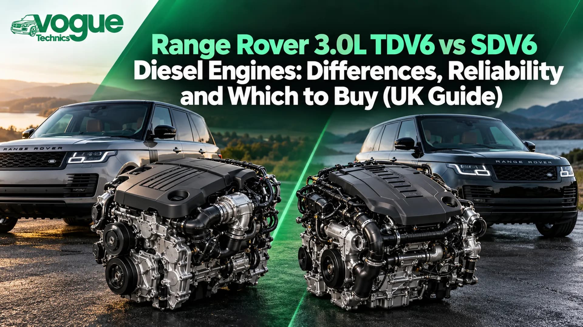 Range Rover 3.0L TDV6 vs SDV6 Diesel Engines: Differences, Reliability and Which to Buy (UK Guide)