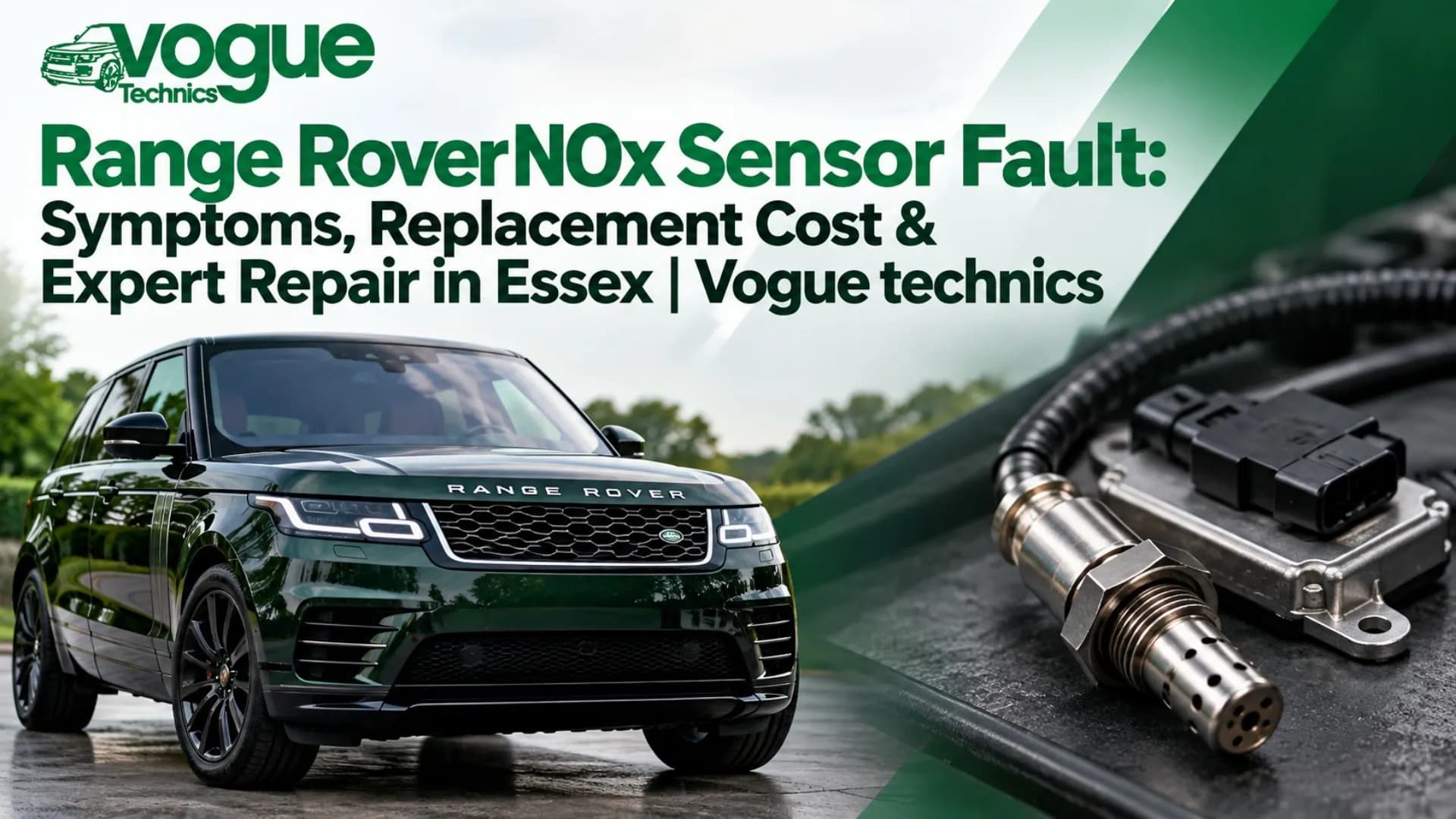 Range Rover NOx Sensor Fault: Symptoms, Replacement Cost & Expert Repair in Essex