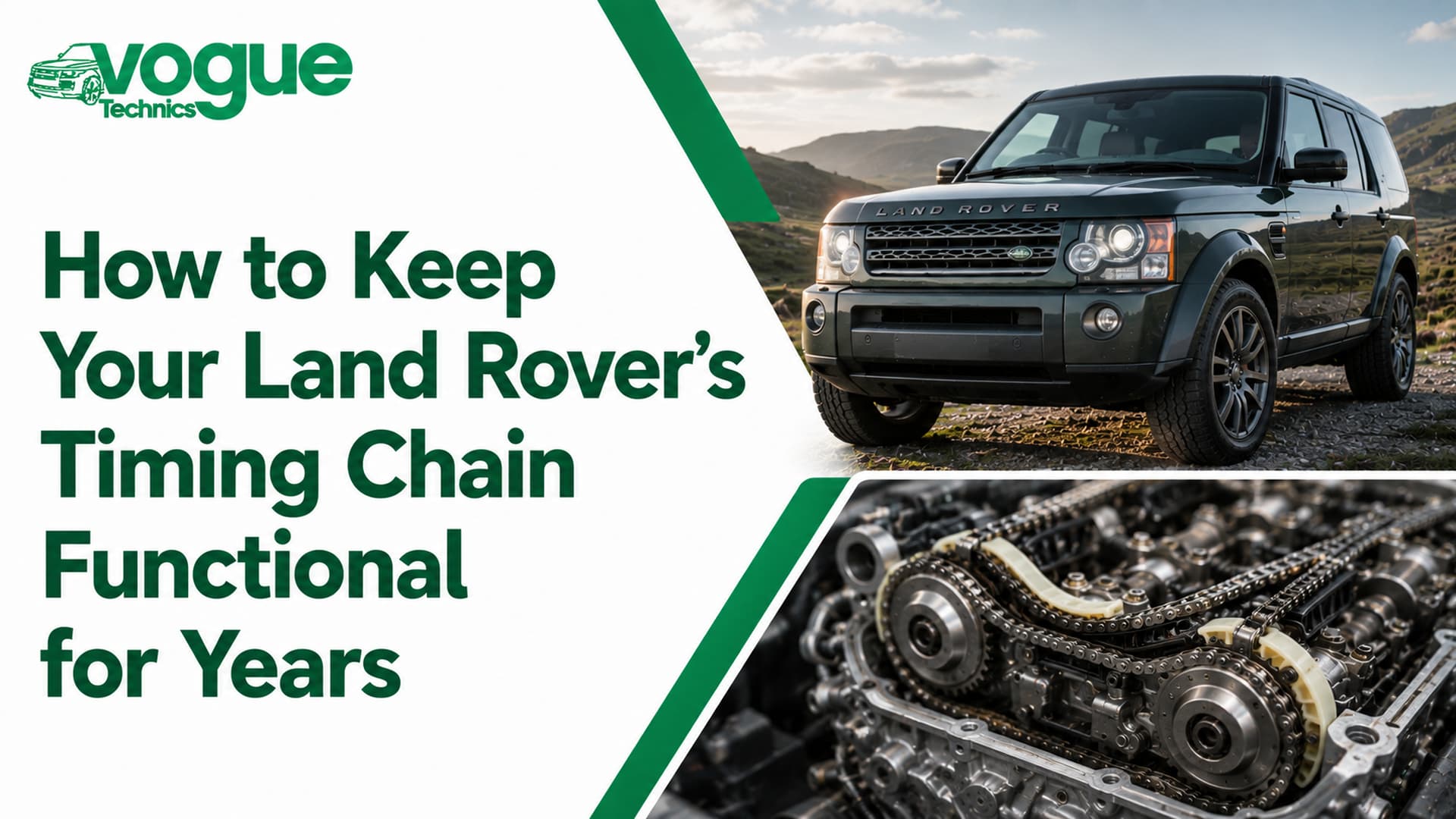 How to Keep Your Land Rover's Timing Chain Functional for Years