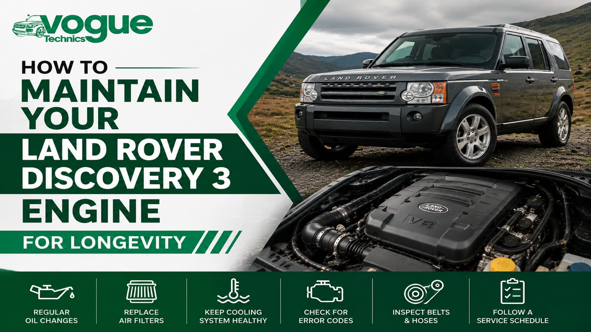 How to Maintain Your Land Rover Discovery 3 Engine for Longevity