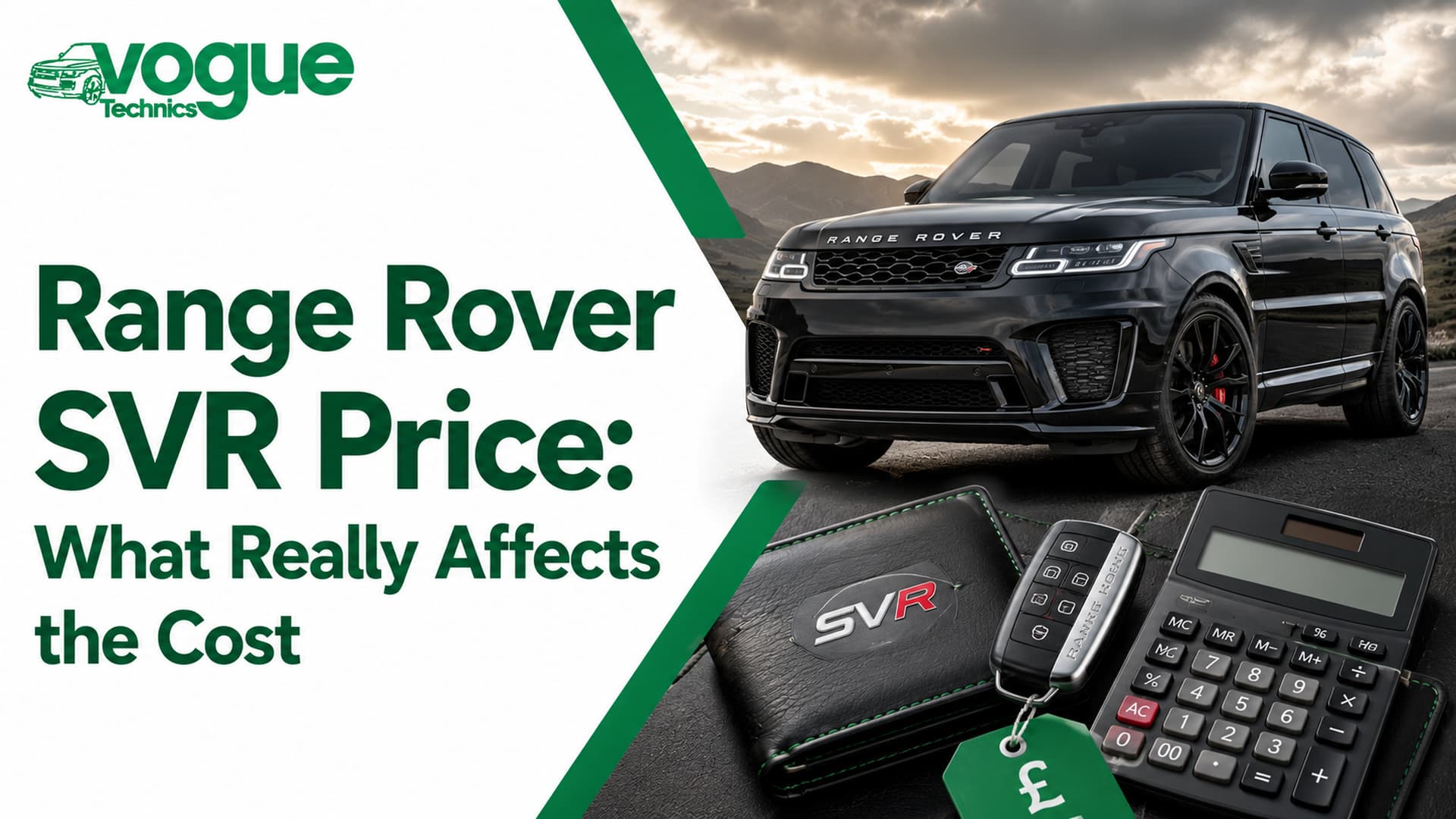 Range Rover SVR Price: What Really Affects the Cost