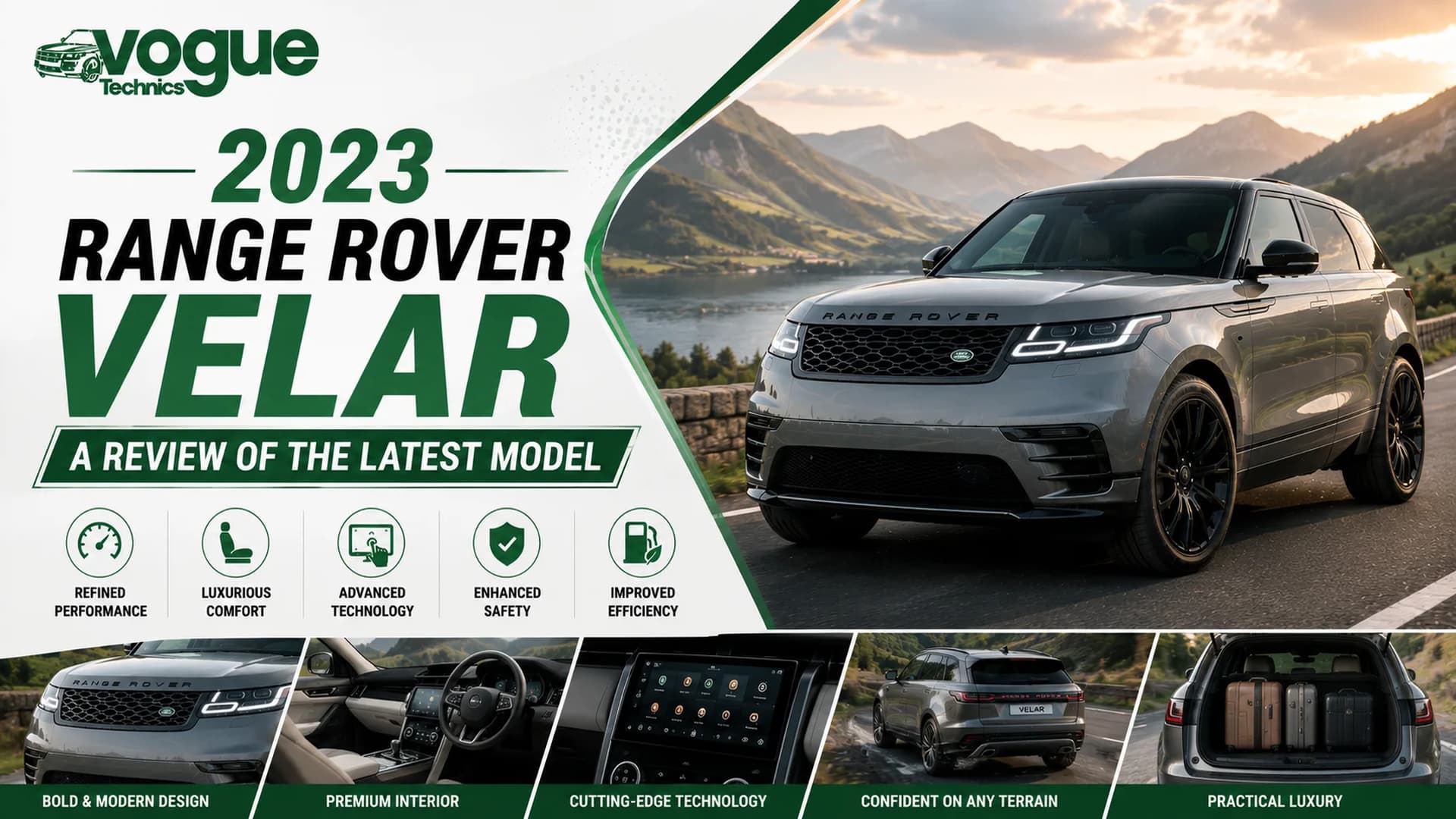 2023 Range Rover Velar: A Review of the Latest Model