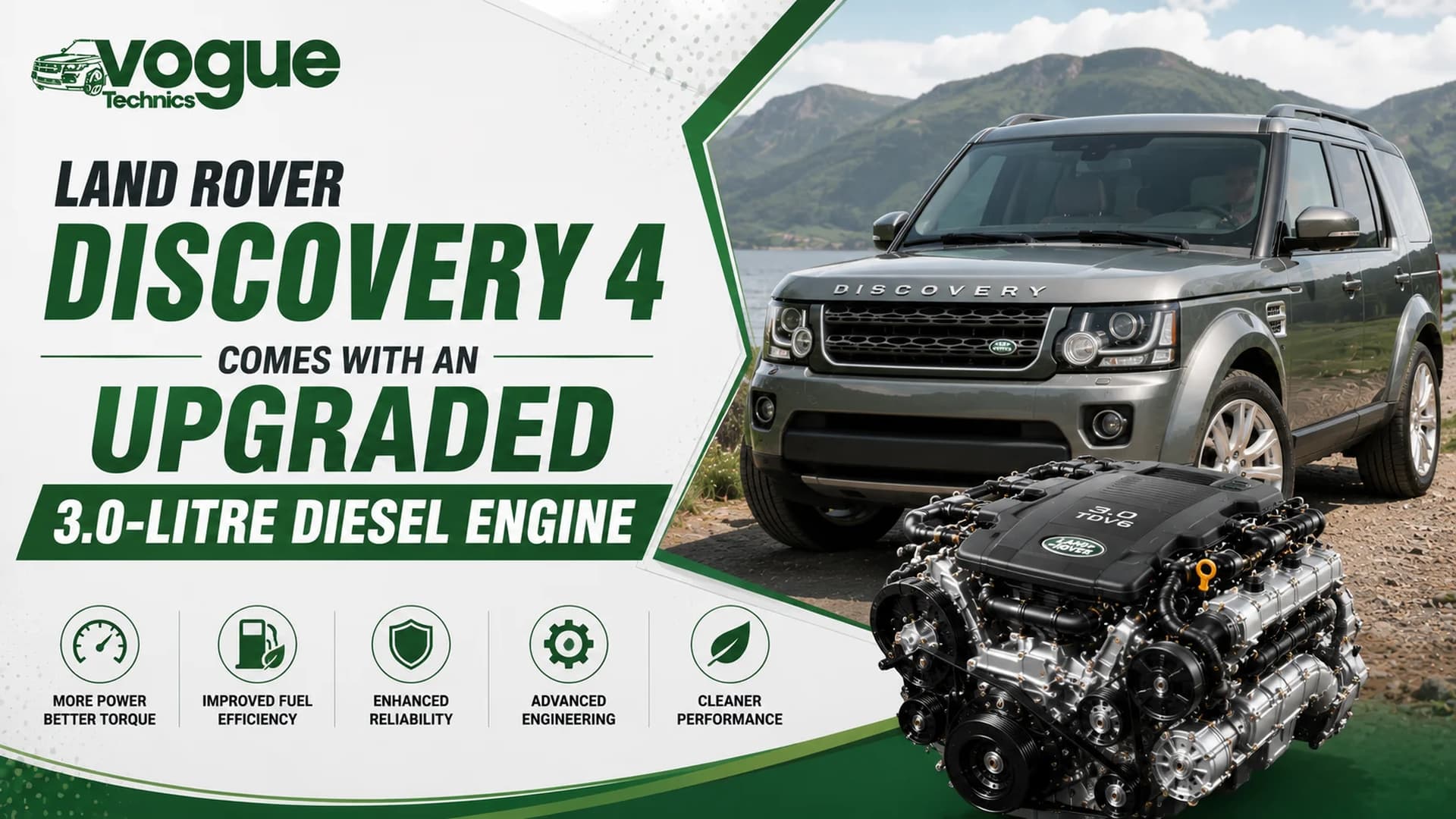 Land Rover Discovery 4 Comes With an Upgraded 3.0-Litre Diesel Engine
