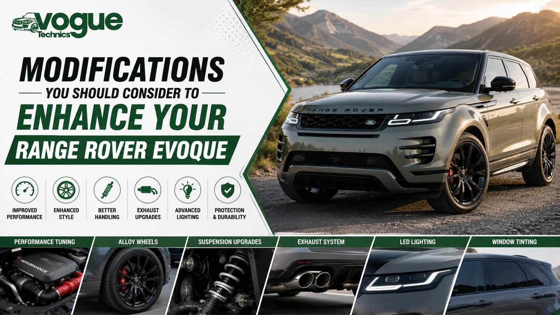 Modifications You Should Consider to Enhance Your Range Rover Evoque