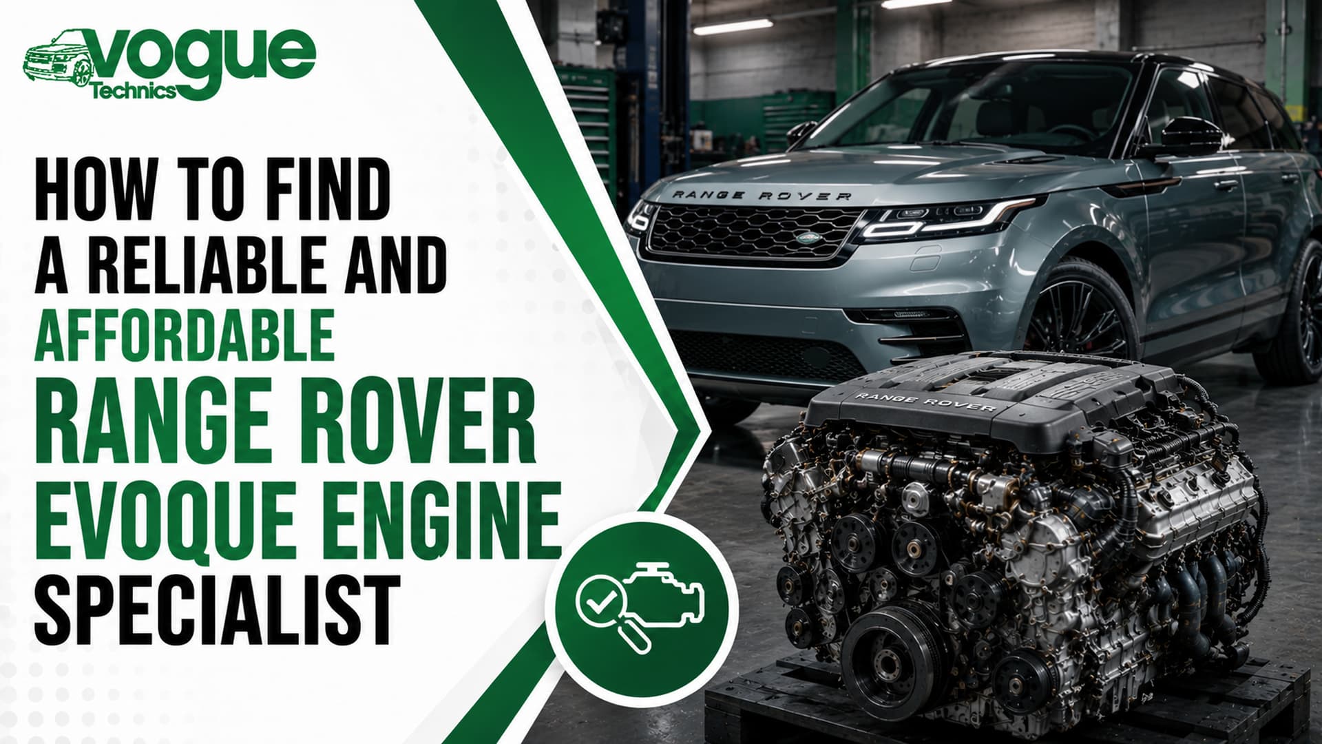 How to Find a Reliable and Affordable Range Rover Evoque Engine Specialist