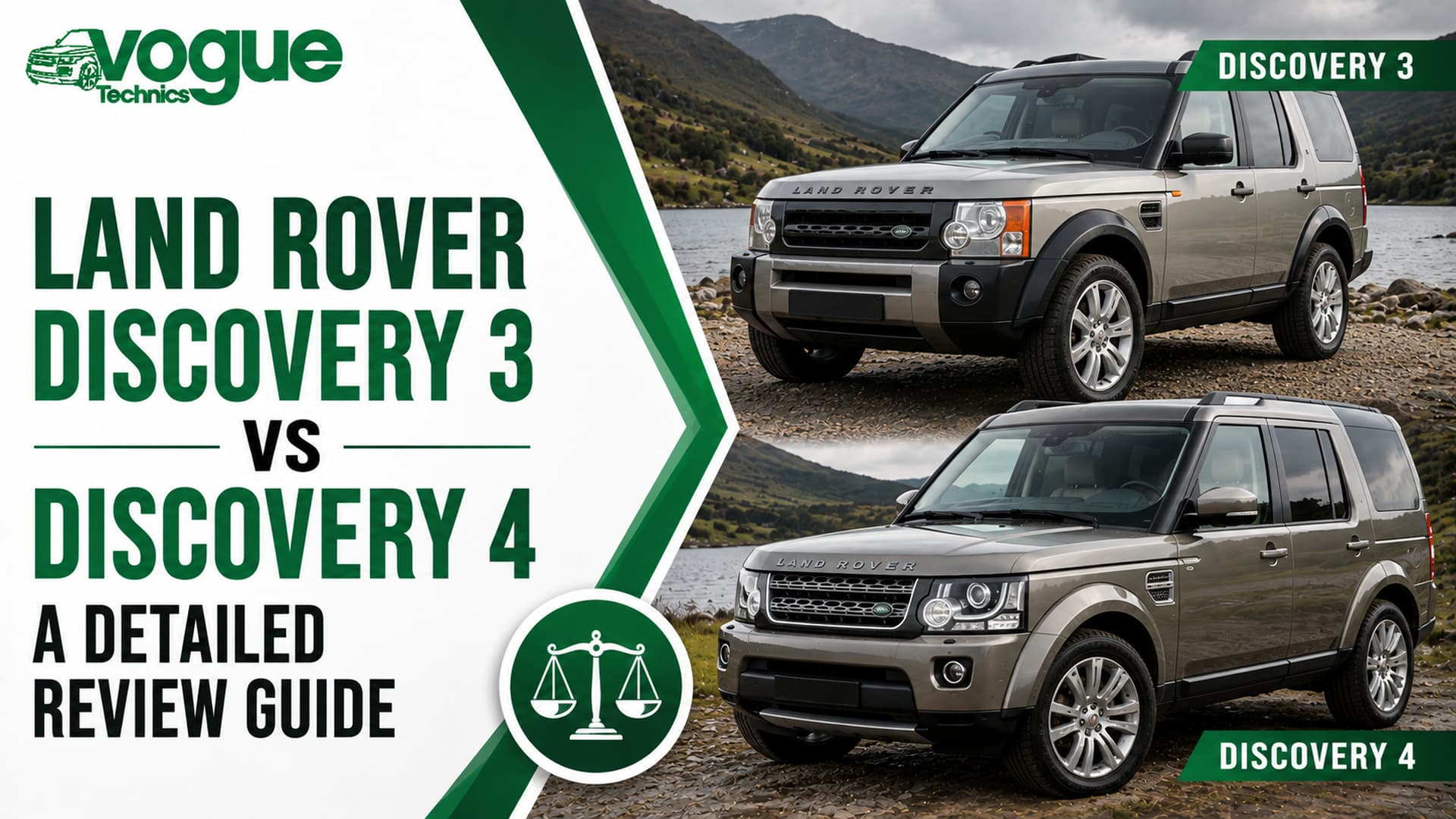 Land Rover Discovery 3 vs Discovery 4: A Detailed Review Guide