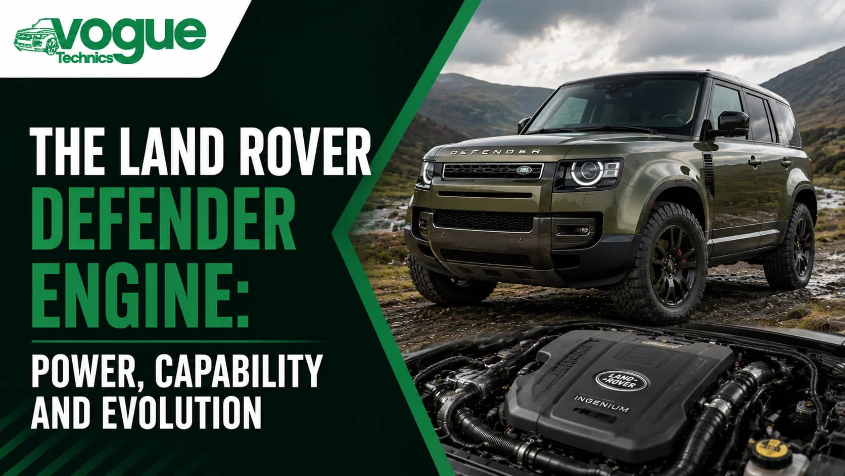 The Land Rover Defender Engine: Power, Capability and Evolution