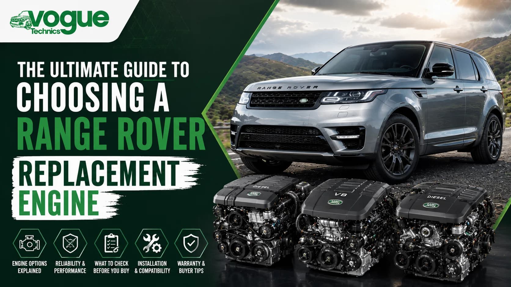 The Ultimate Guide to Choosing a Range Rover Replacement Engine