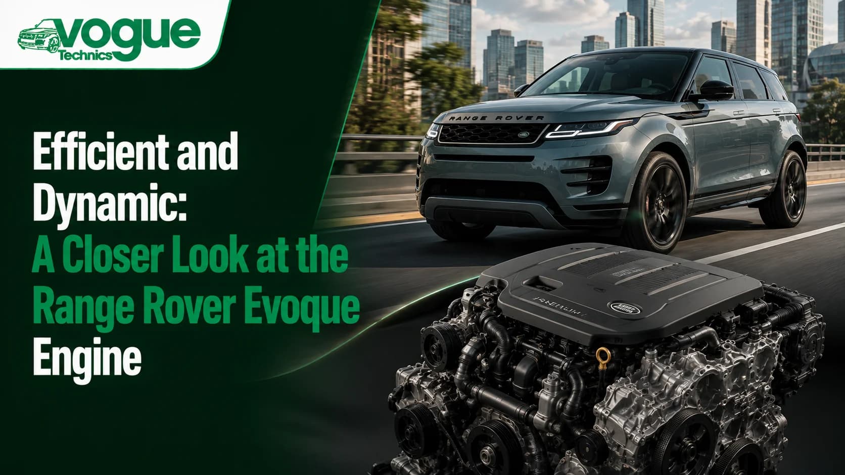 Efficient and Dynamic: A Closer Look at the Range Rover Evoque Engine