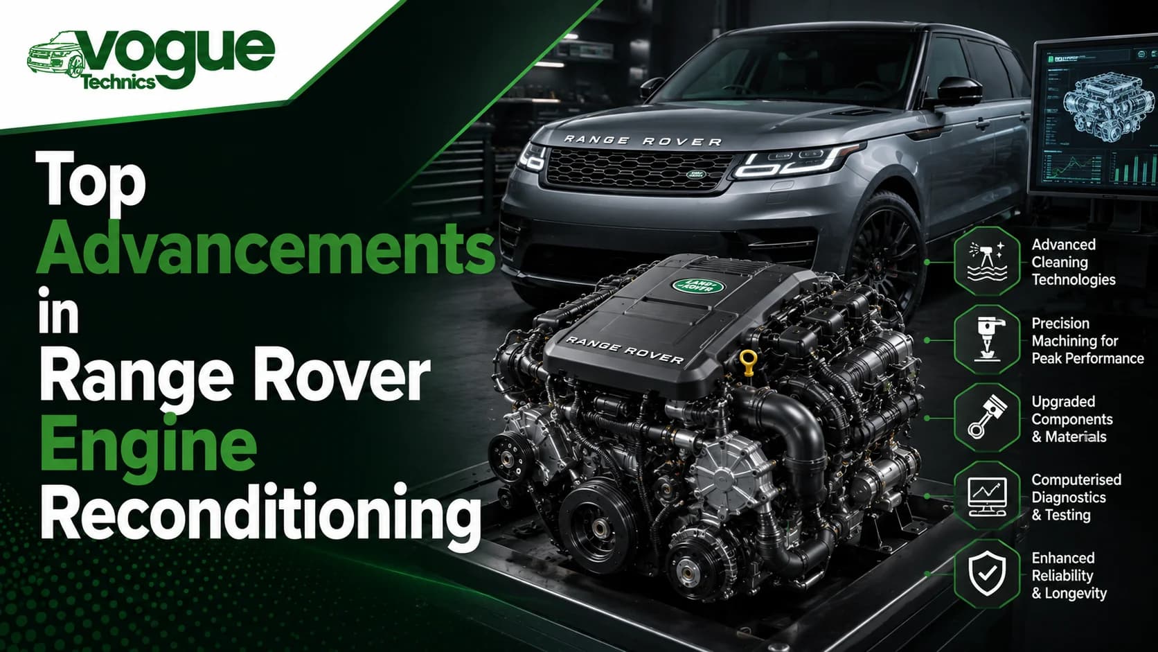 Top Advancements in Range Rover Engine Reconditioning