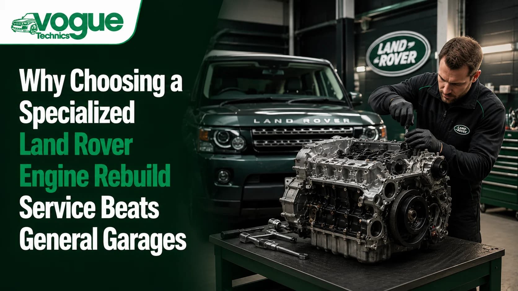 Why Choosing a Specialized Land Rover Engine Rebuild Service Beats General Garages