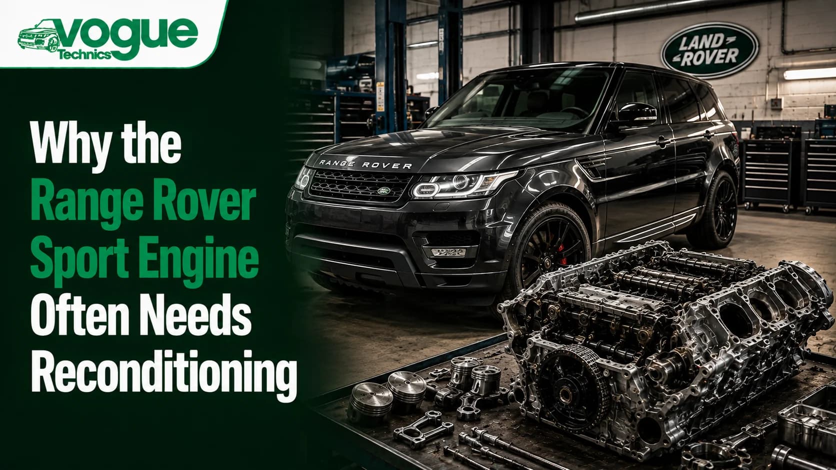 Why the Range Rover Sport Engine Often Needs Reconditioning
