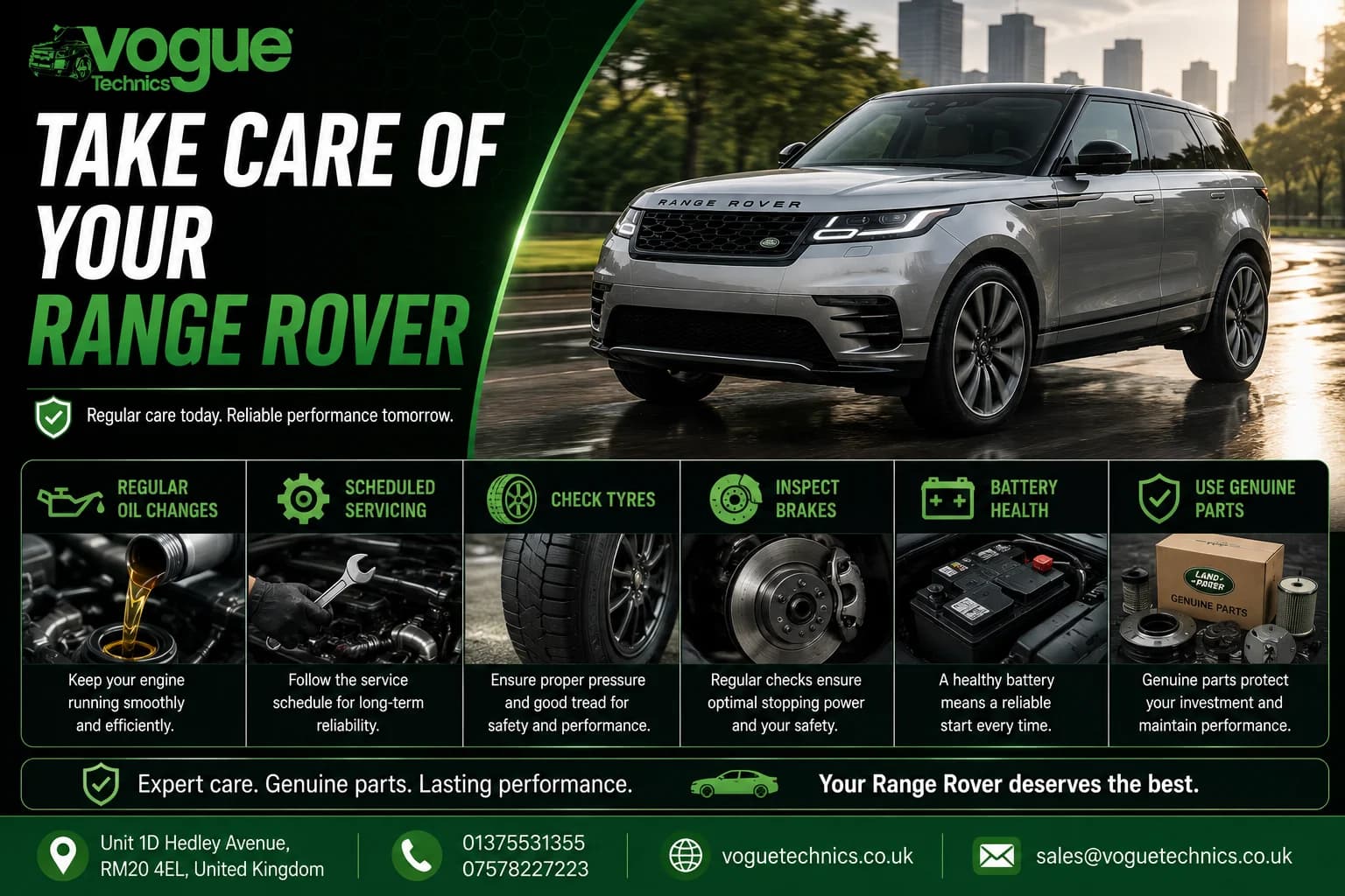 Take Care of Your Range Rover