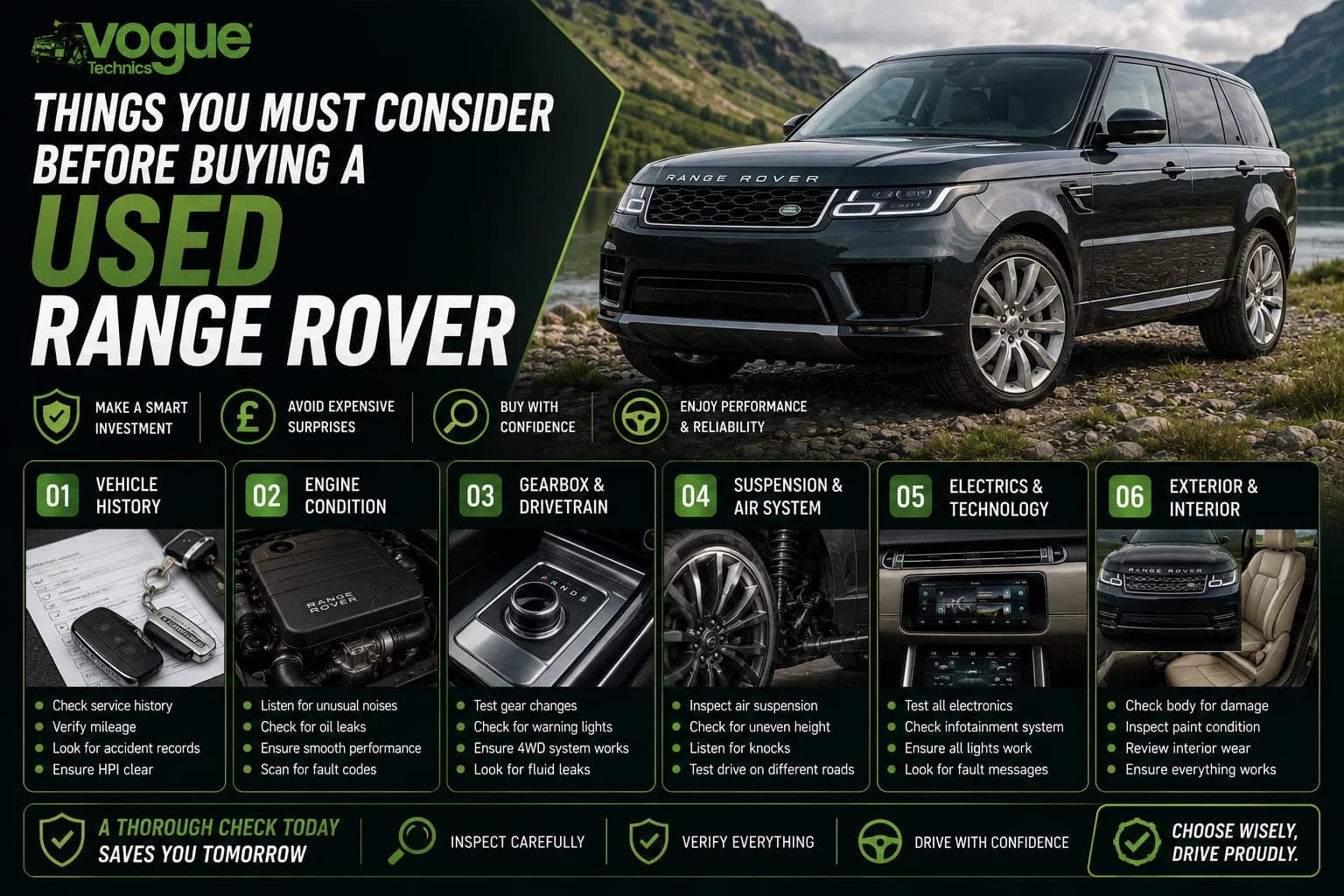Things You Must Consider Before Buying a Used Range Rover