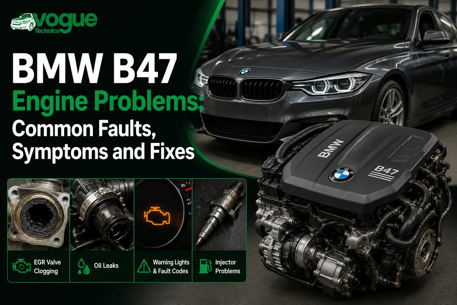BMW B47 Engine Problems: Common Faults, Symptoms and Fixes