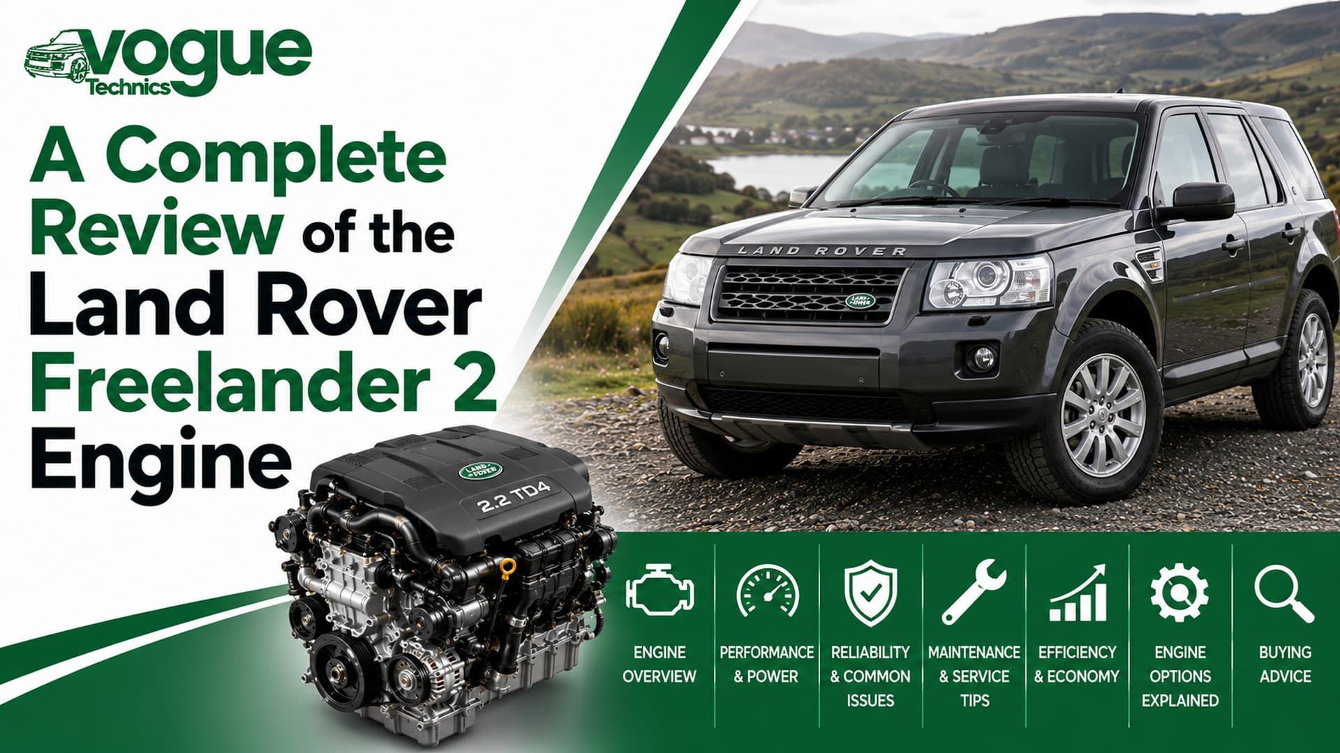 A Complete Review of the Land Rover Freelander 2 Engine