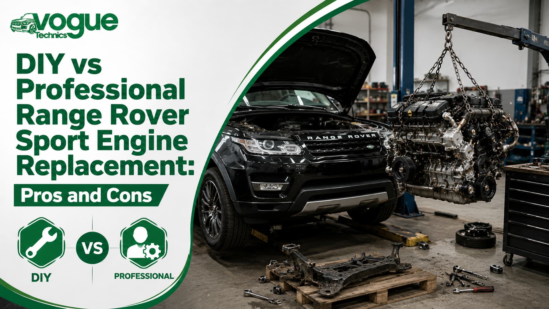 DIY vs Professional Range Rover Sport Engine Replacement: Pros and Cons