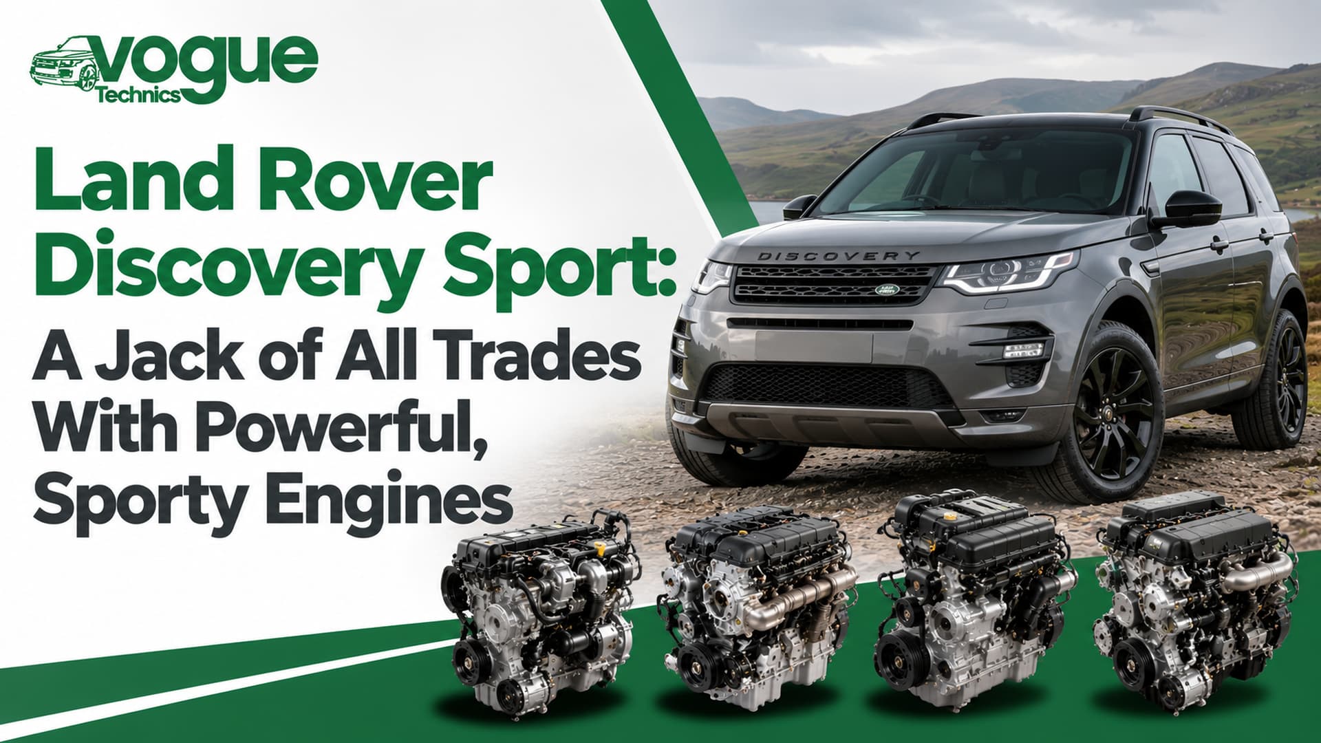 Land Rover Discovery Sport: A Jack of All Trades With Powerful, Sporty Engines