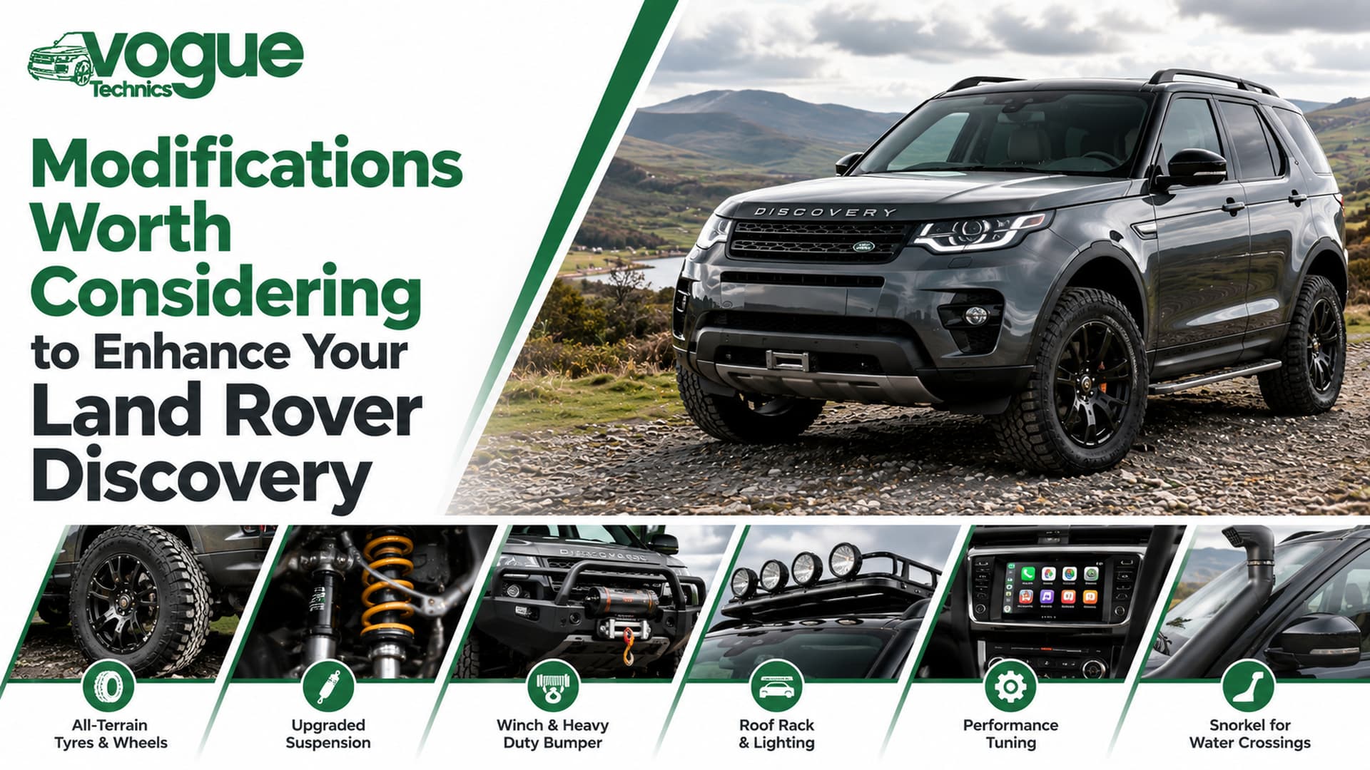 Modifications Worth Considering to Enhance Your Land Rover Discovery