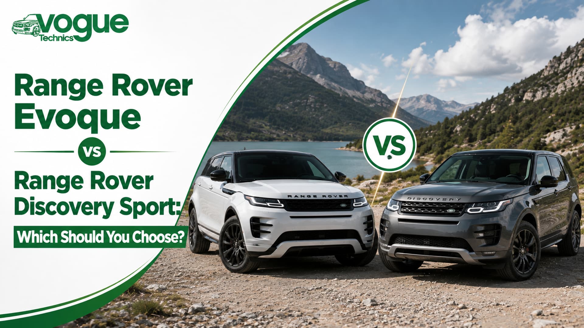 Range Rover Evoque vs Range Rover Discovery Sport: Which Should You Choose?
