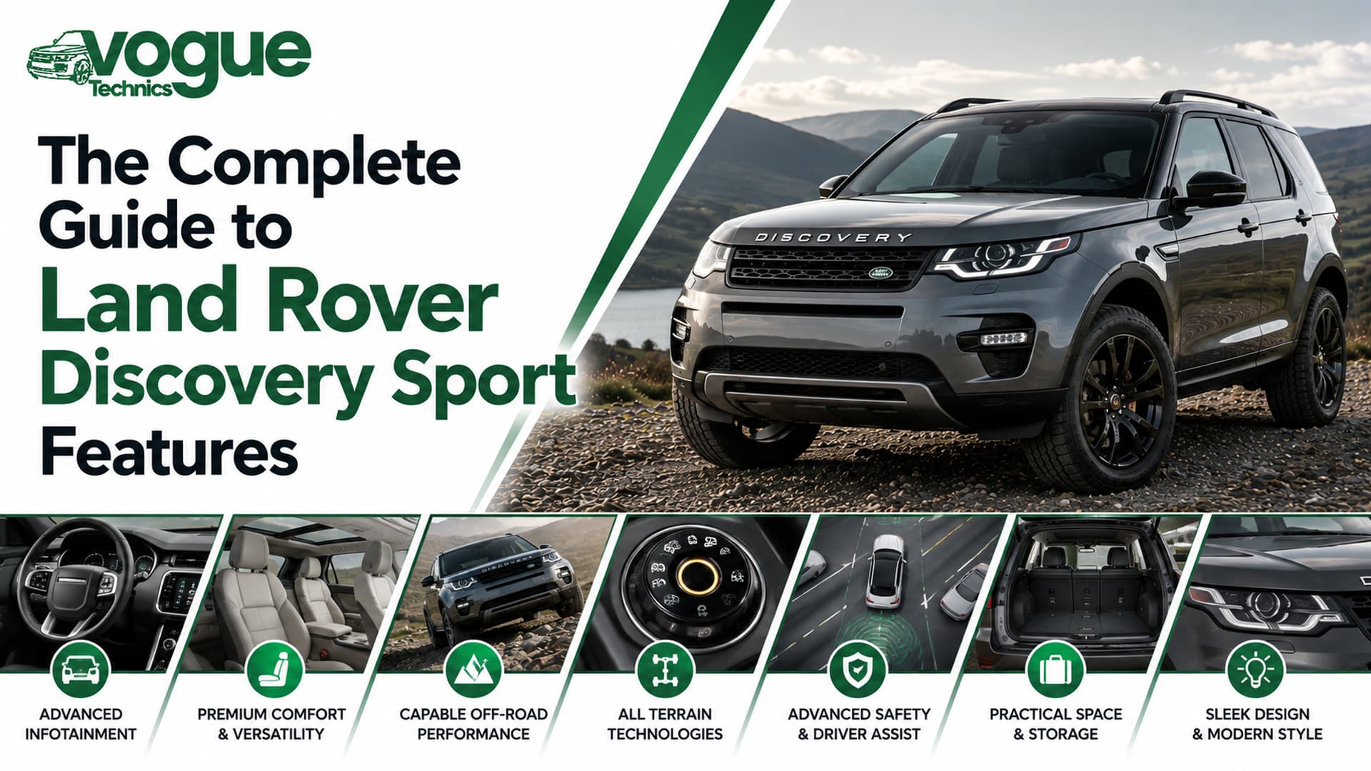 The Complete Guide to Land Rover Discovery Sport Features