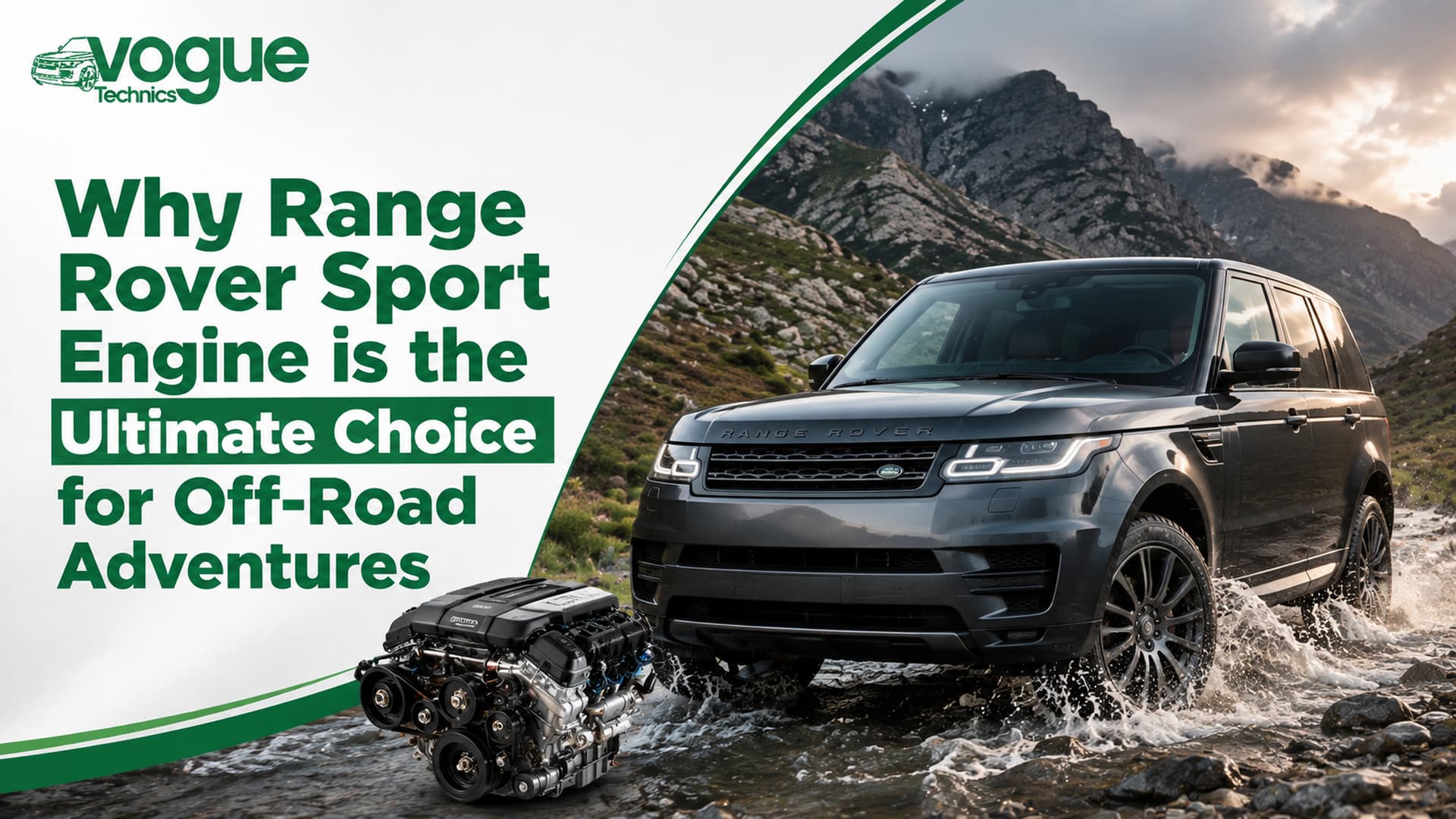 Why Range Rover Sport Engine is the Ultimate Choice for Off-Road Adventures