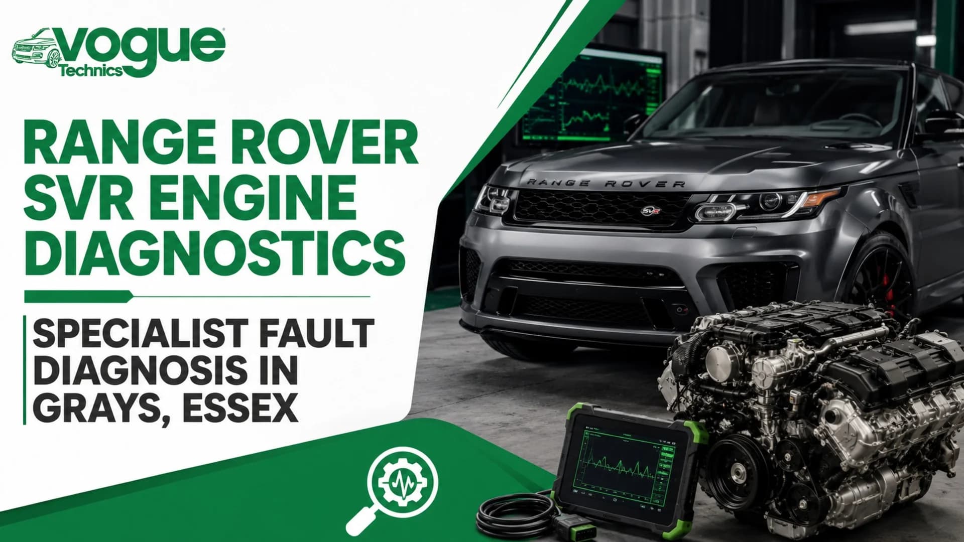 Range Rover SVR Engine Diagnostics | Specialist Fault Diagnosis in Grays, Essex