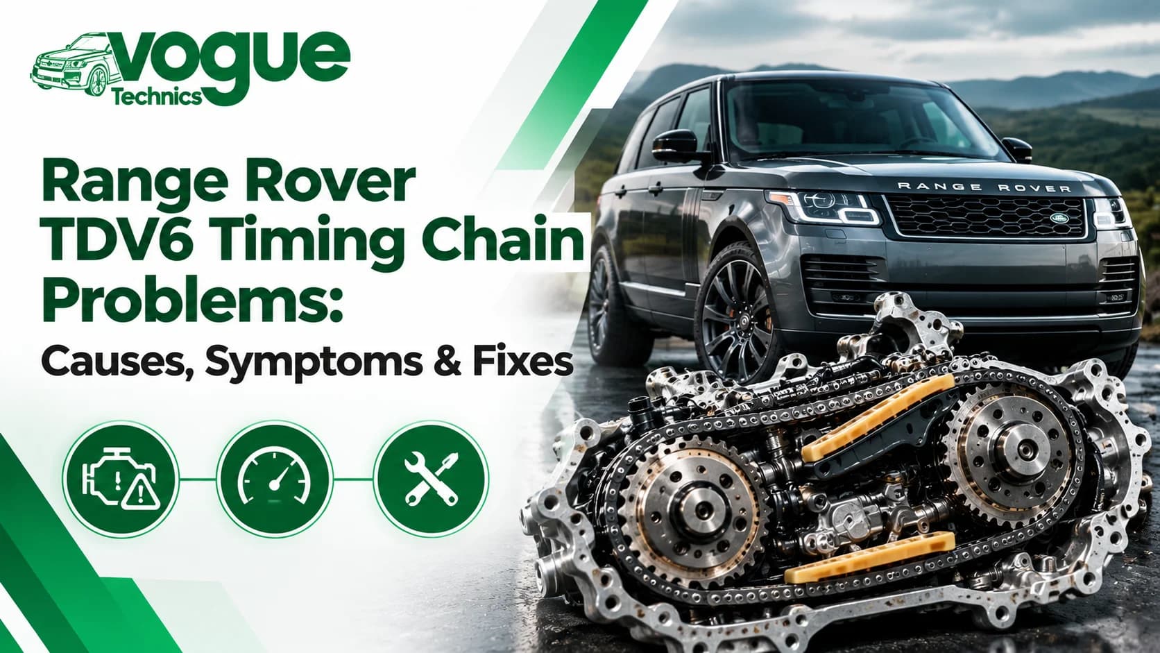 Range Rover TDV6 Timing Chain Problems: Causes, Symptoms & Fixes