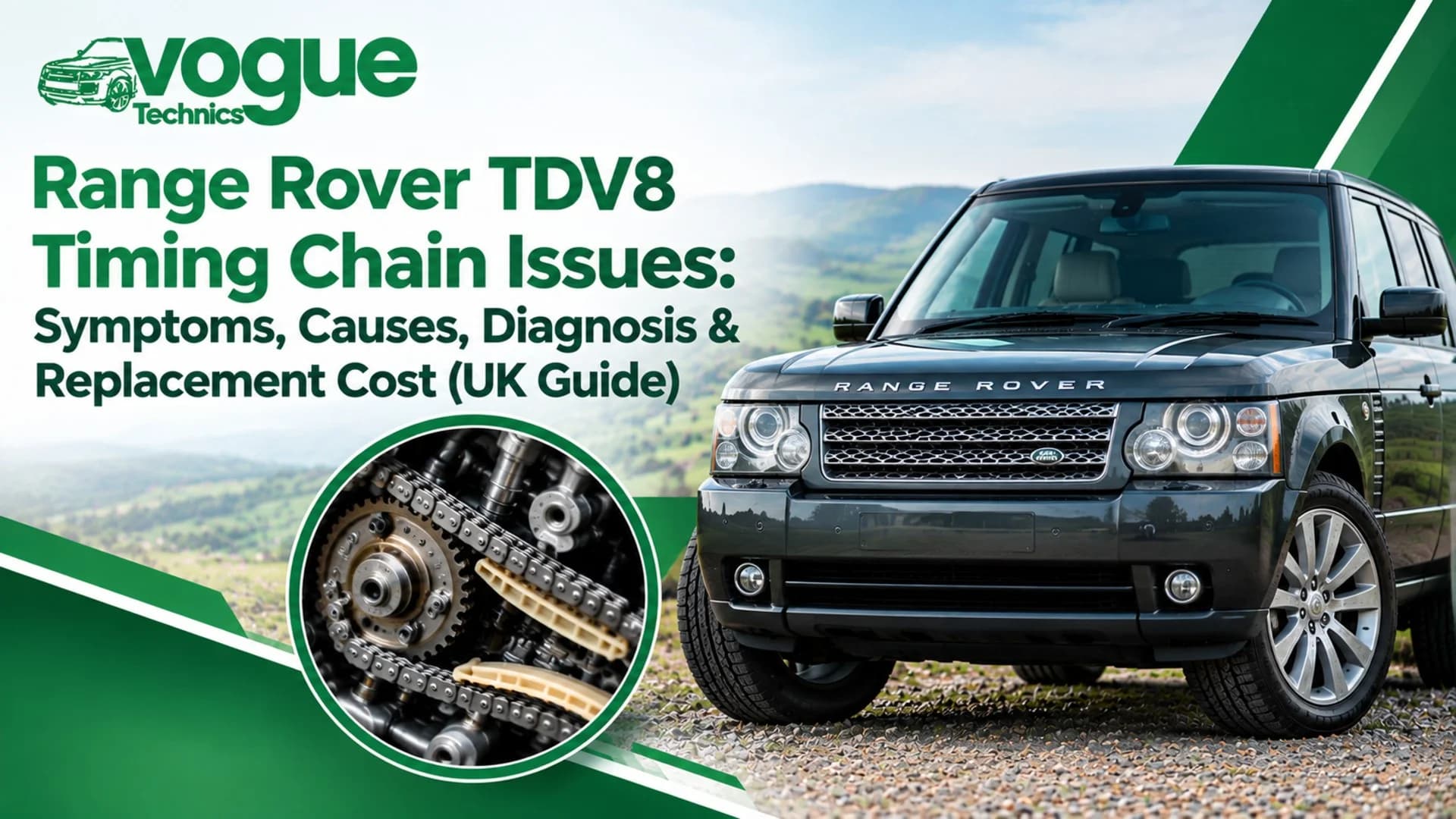 Range Rover TDV8 Timing Chain Issues: Symptoms, Causes, Diagnosis & Replacement Cost (UK Guide)