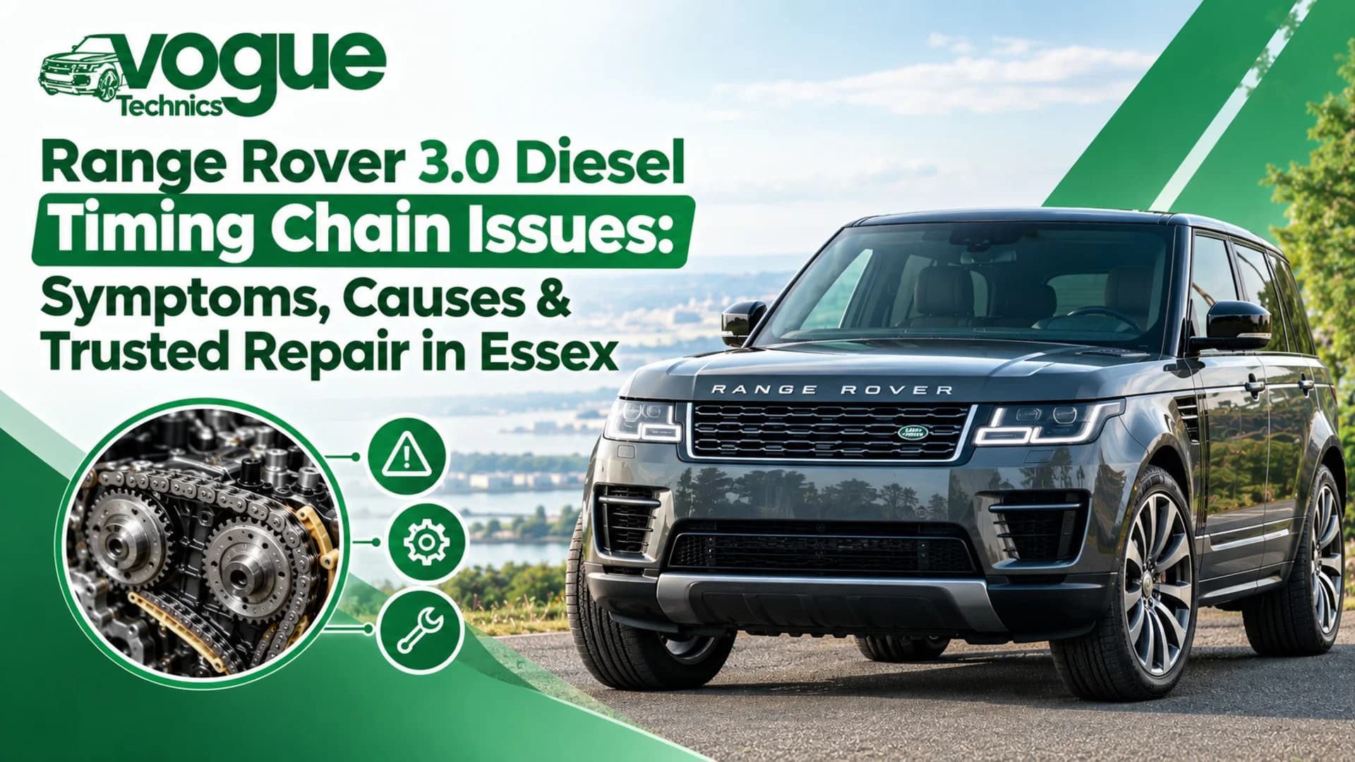 Range Rover 3.0 Diesel Timing Chain Issues: Symptoms, Causes & Trusted Repair in Essex