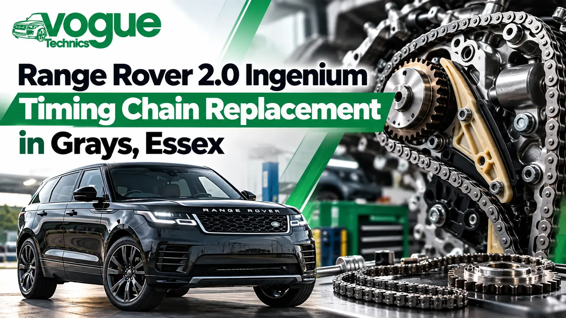 Range Rover 2.0 Ingenium Timing Chain Replacement in Grays, Essex