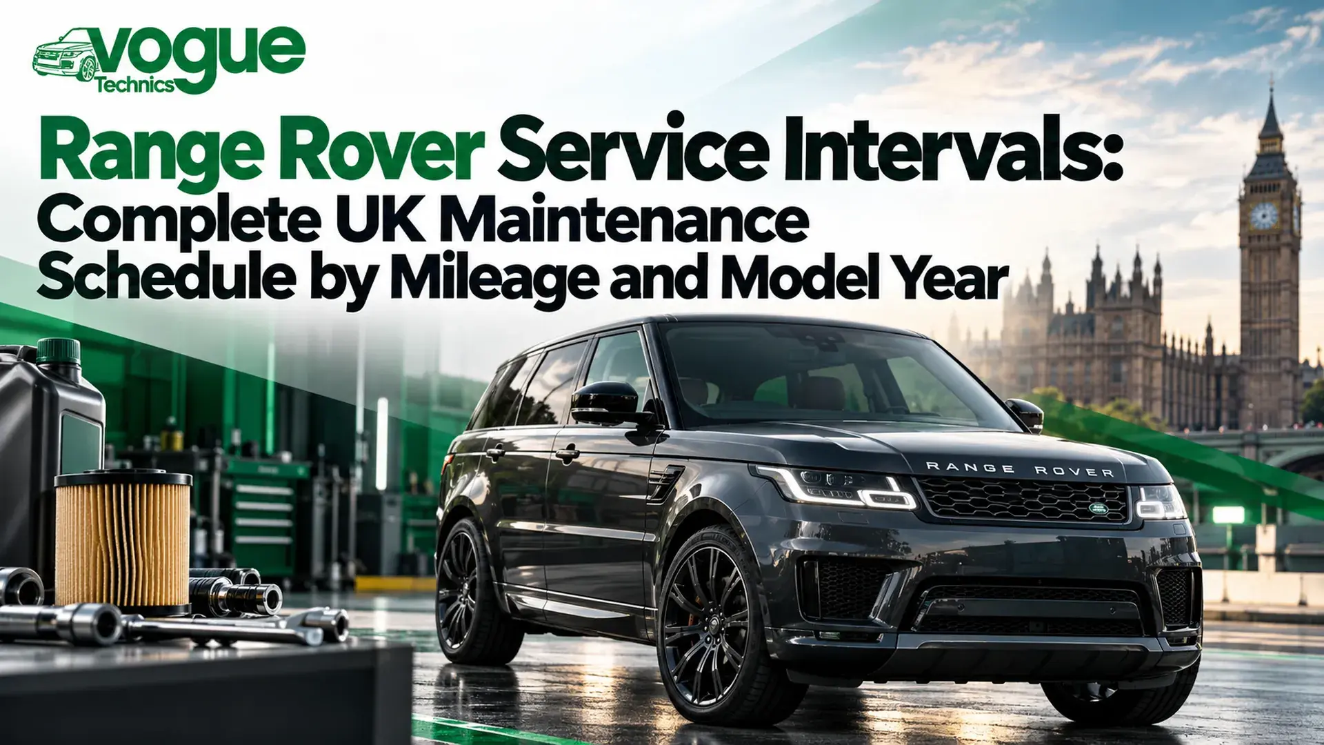 Range Rover Service Intervals: Complete UK Maintenance Schedule by Mileage and Model Year