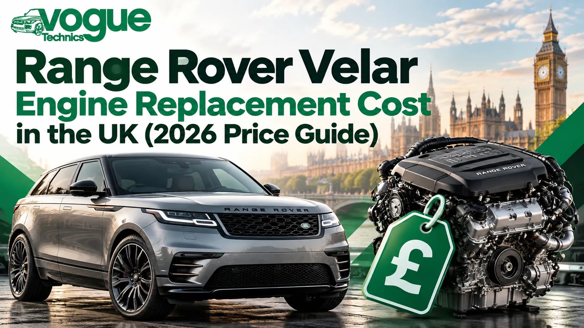Range Rover Velar Engine Replacement Cost in the UK (2026 Guide)