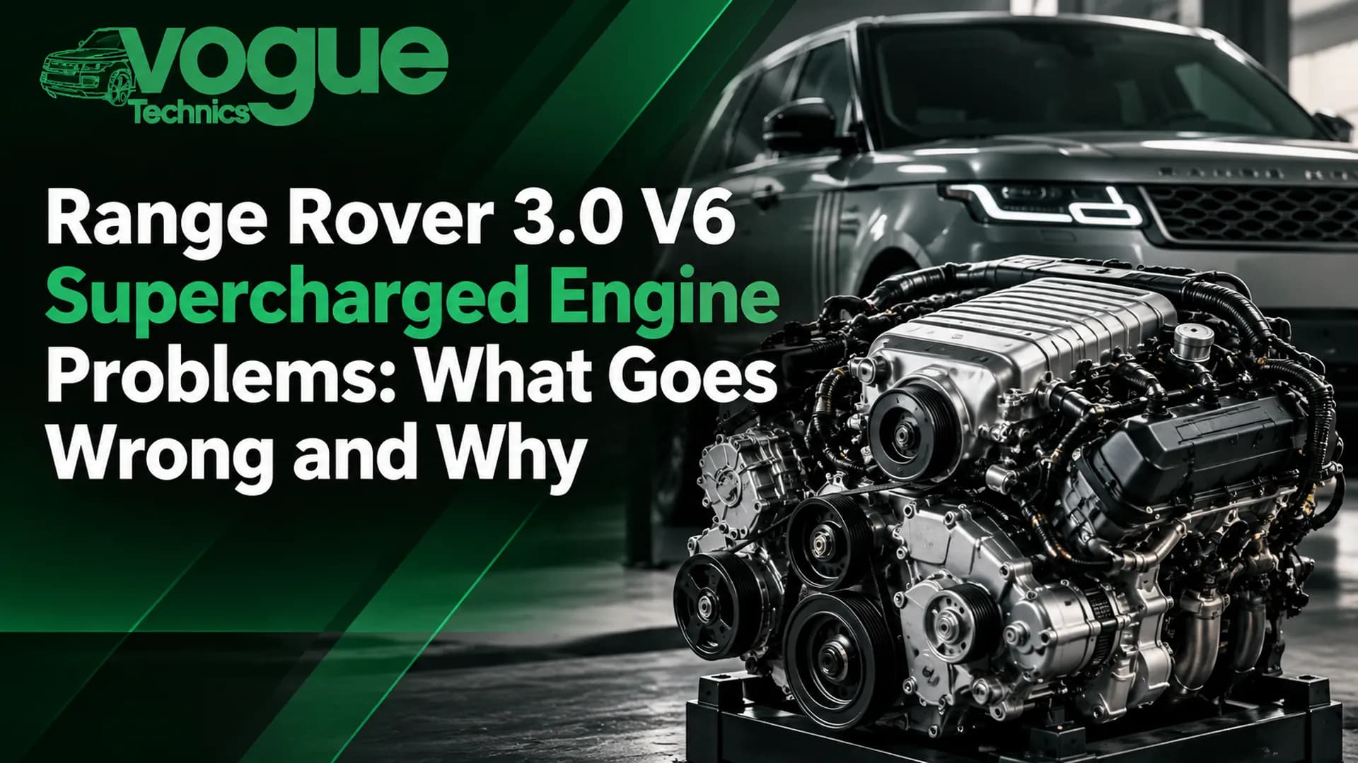 Range Rover 3.0 V6 Supercharged Engine Problems: What Goes Wrong and Why