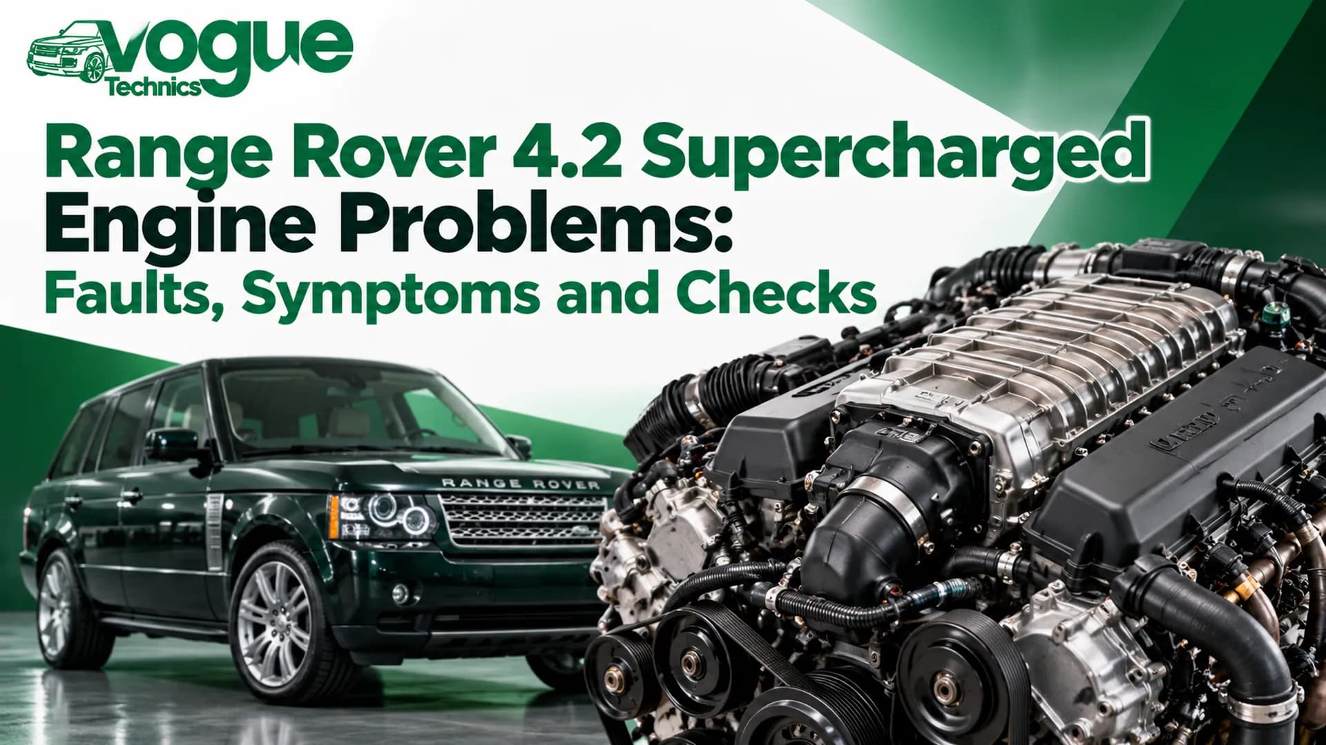 Range Rover 4.2 Supercharged Engine Problems: Faults, Symptoms and Checks