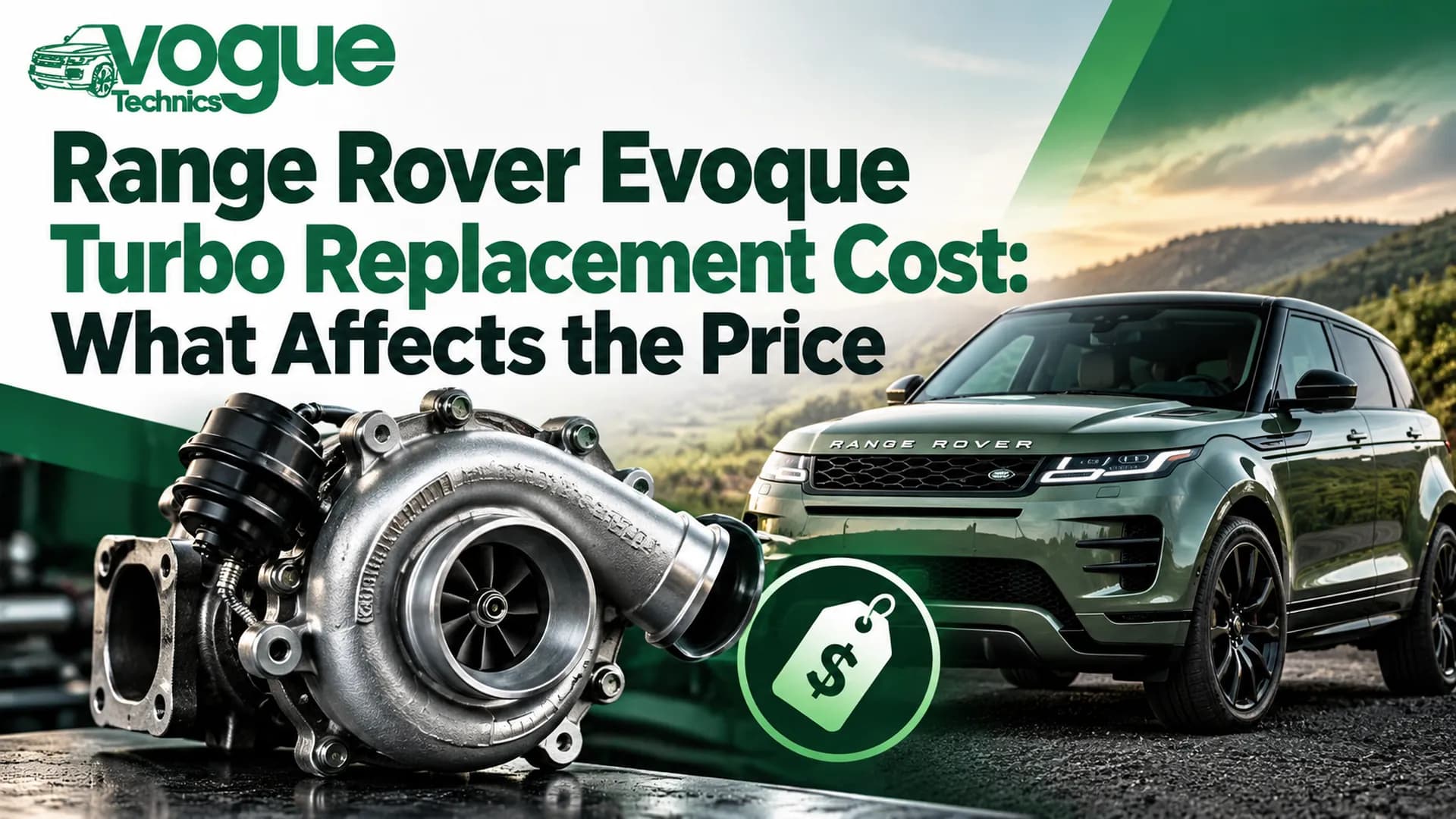 Range Rover Evoque Turbo Replacement Cost: What Affects the Price