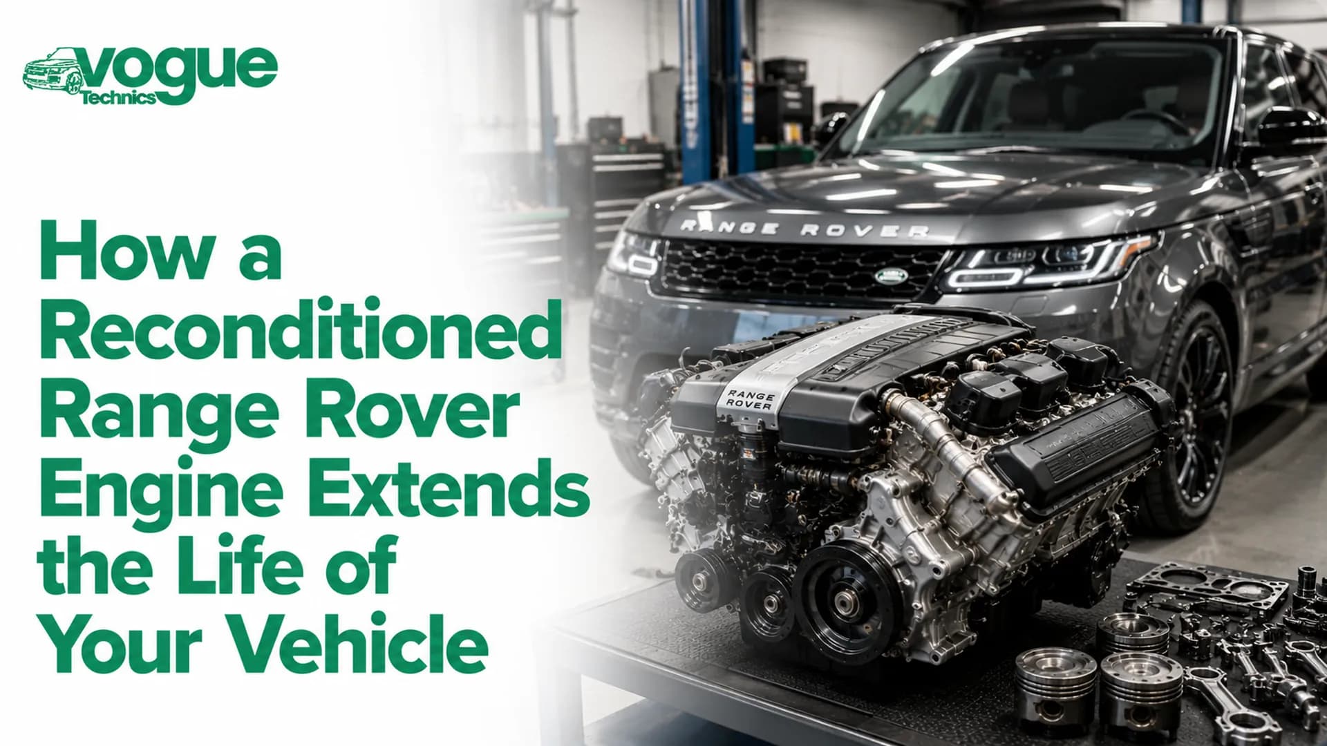 How a Reconditioned Range Rover Engine Extends the Life of Your Vehicle