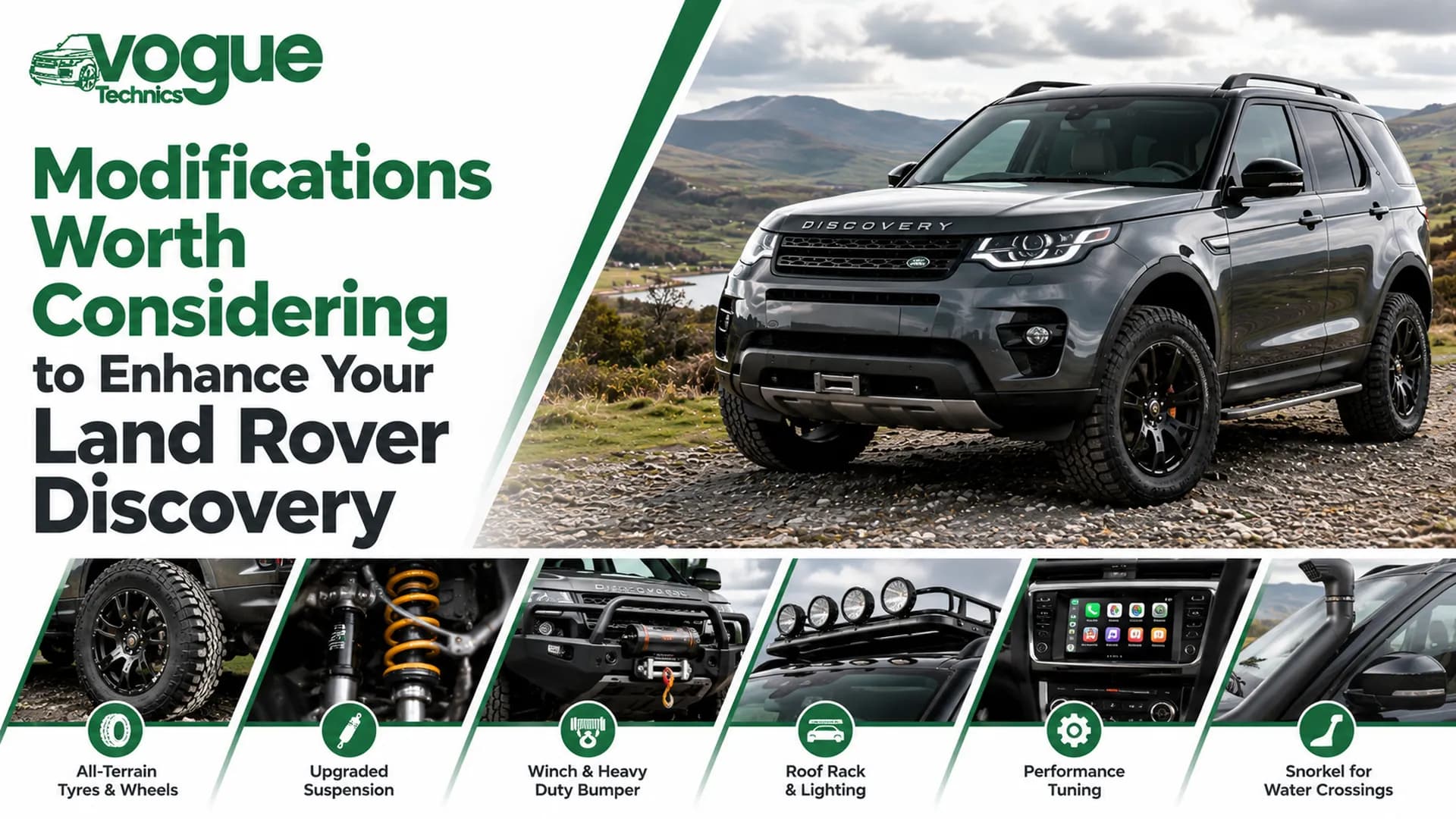 Modifications Worth Considering to Enhance Your Land Rover Discovery