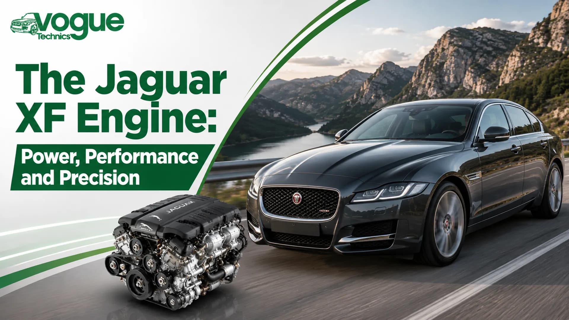 The Jaguar XF Engine: Power, Performance and Precision