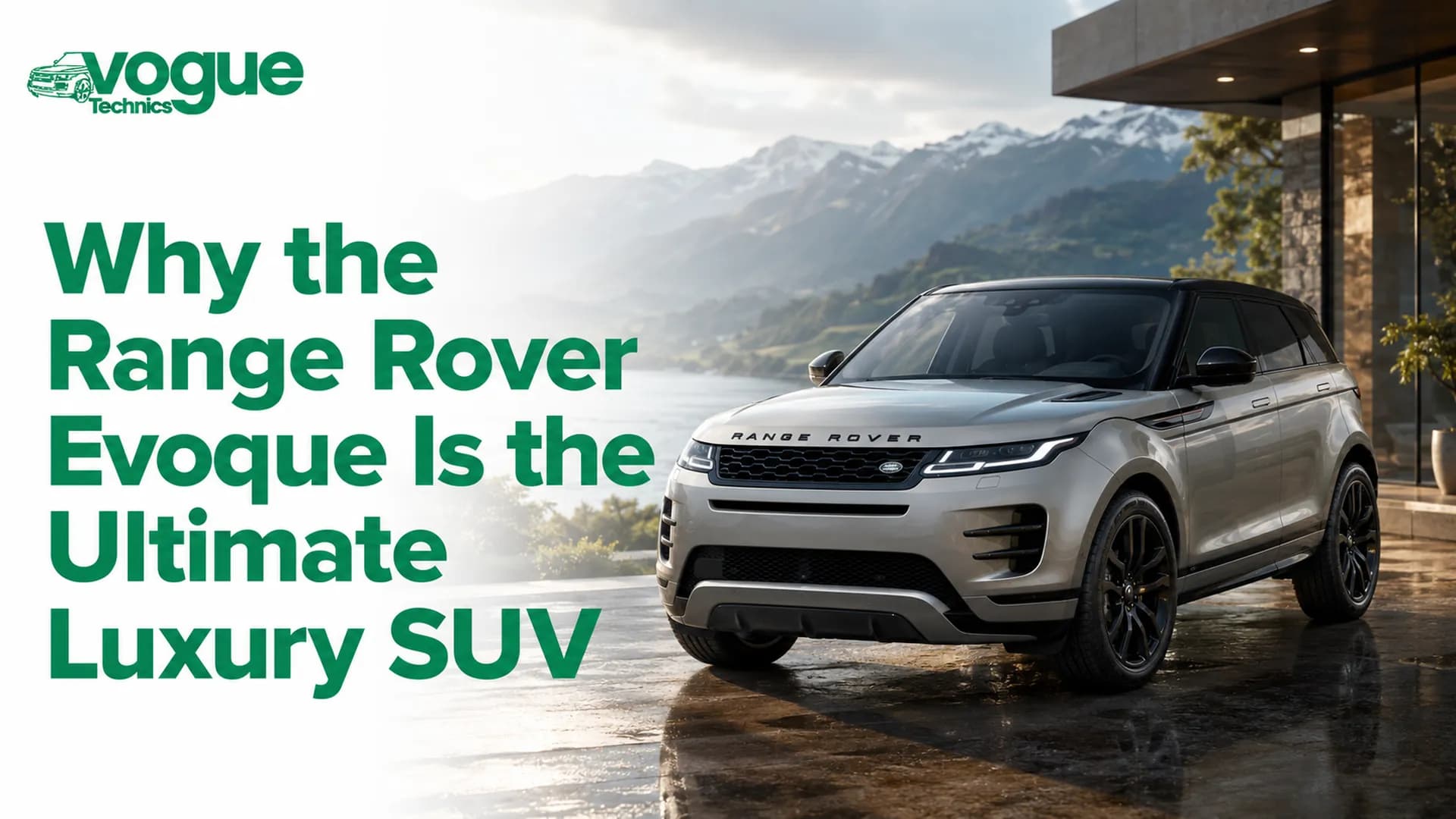 Why the Range Rover Evoque Is the Ultimate Luxury SUV