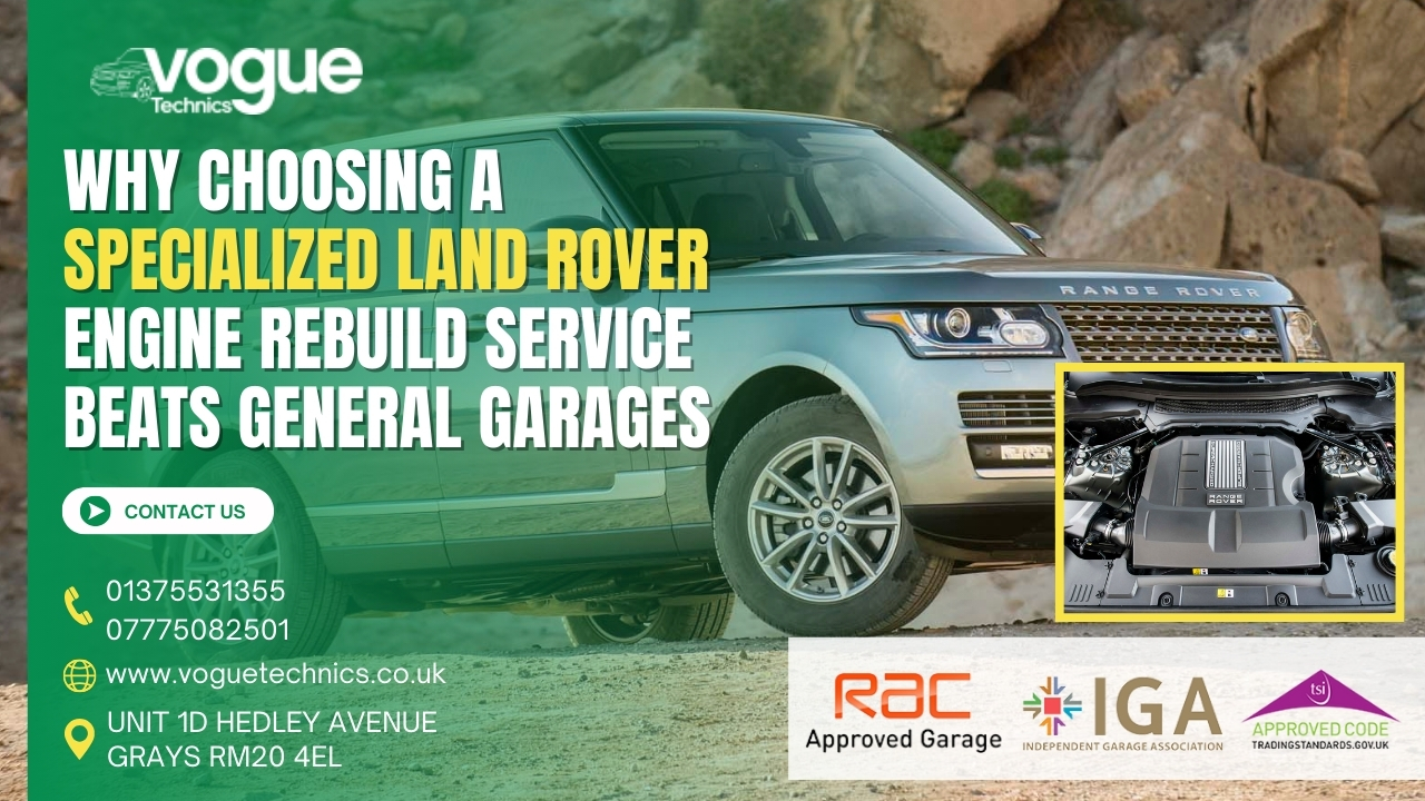 Why Choosing a Specialized Land Rover Engine Rebuild Service Beats General Garages