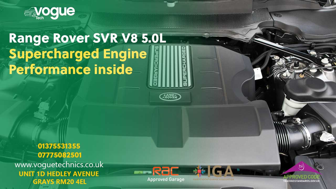 Range Rover SVR’s V8 5.0L Supercharged Engine: Specs and Performance Insights