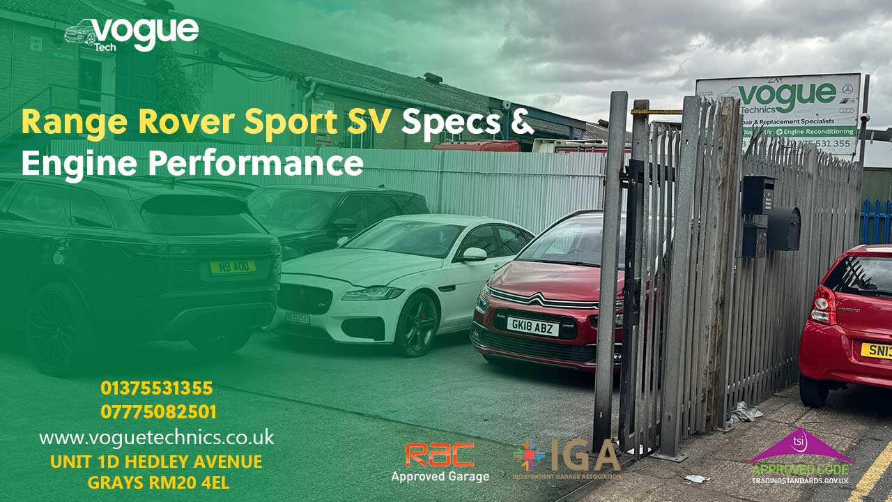 Range Rover Sport SV Specs: Engine Performance and Speed Breakdown